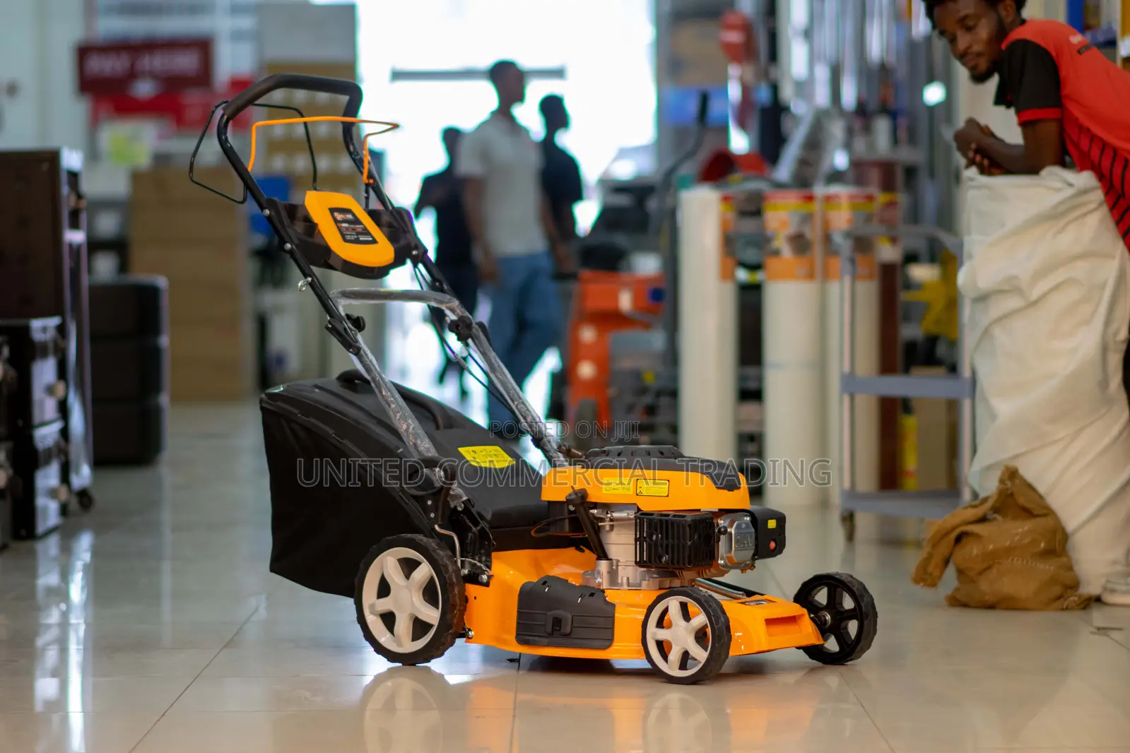 Cordless Lawn Mower (30l Batt+Char)