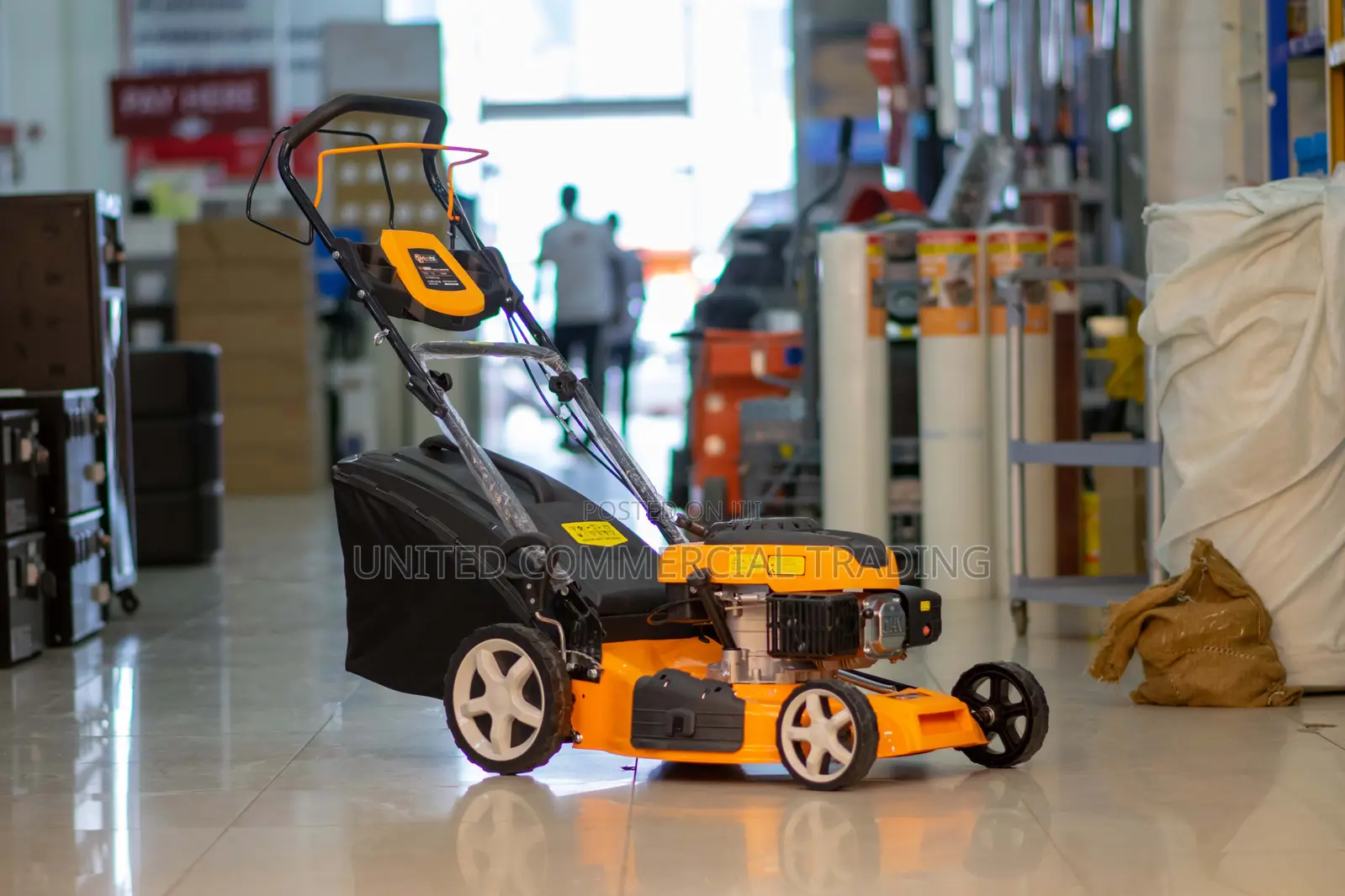 Cordless Lawn Mower (30l Batt+Char)