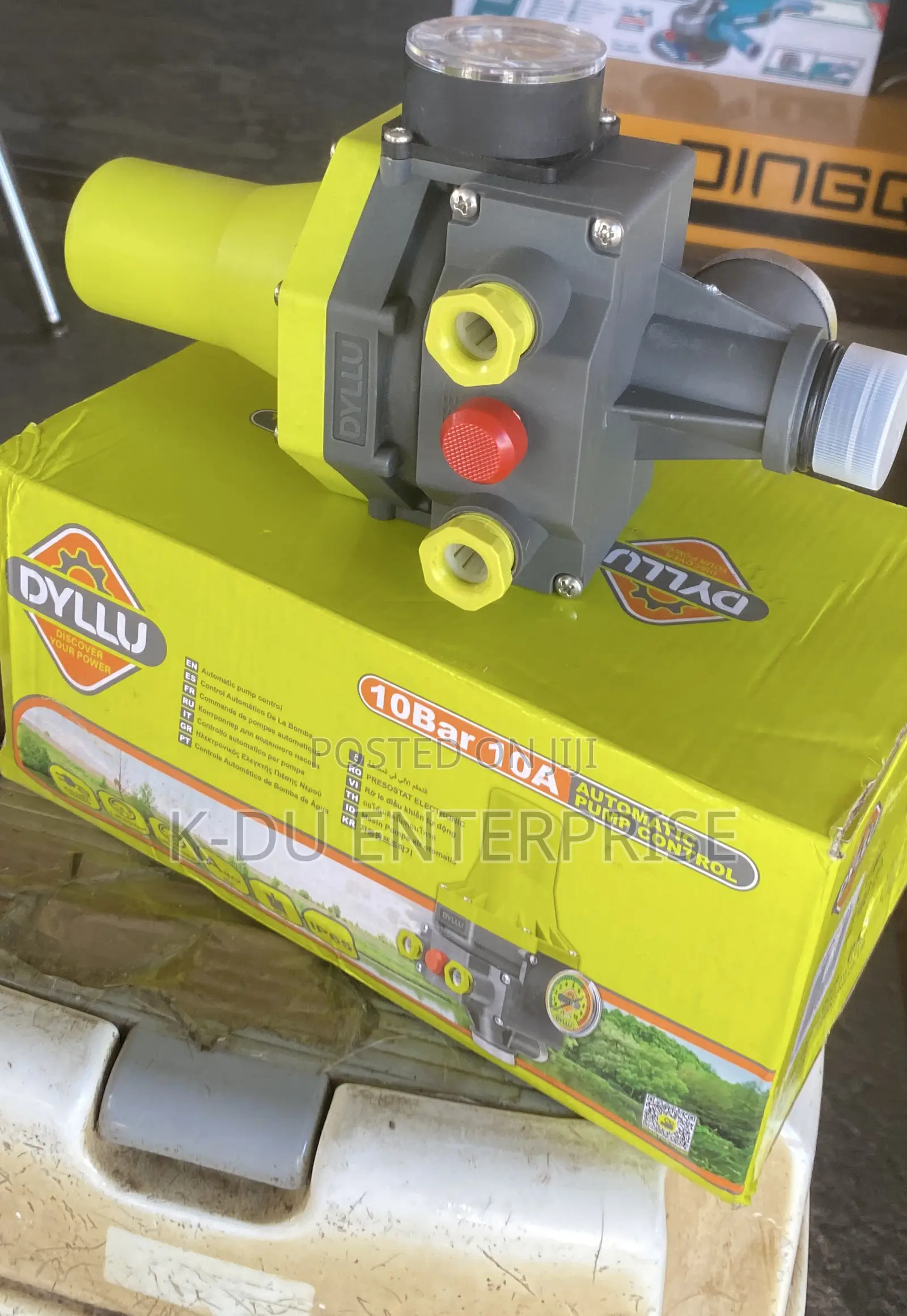 Dyllu Water Pump Booster 10bar