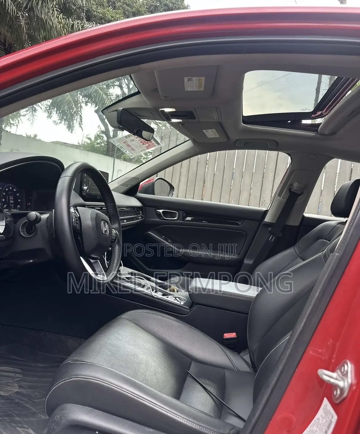 Honda Civic Touring 2022 Red
