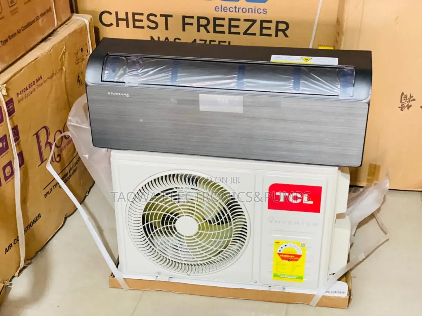 Latest R32 TCL Black 1.5hp Air Conditioner