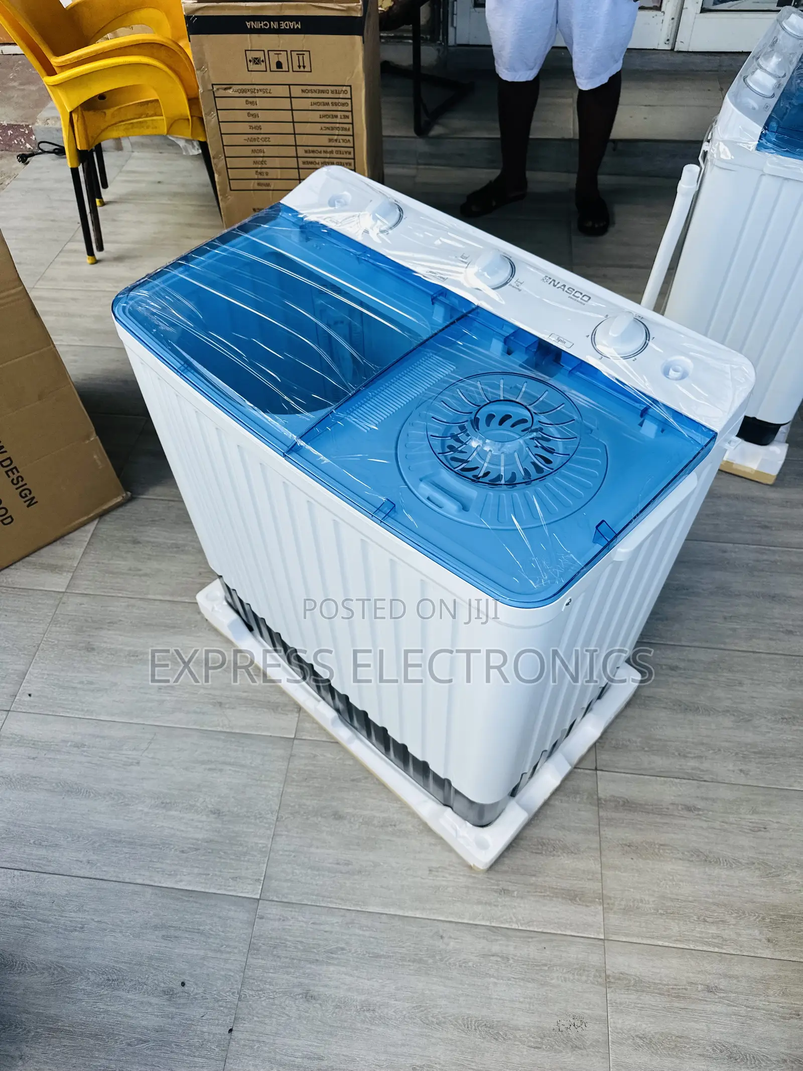Call for the New Wm Topload Twintub 10kg Nasco
