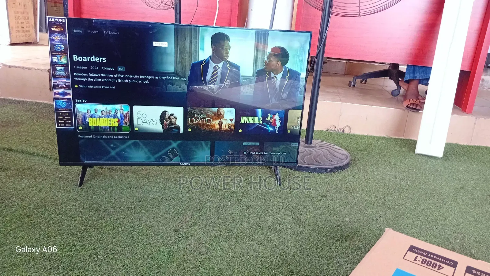 Ailyons 43” Led Smart Tv – Stylish High Performance43 Tv