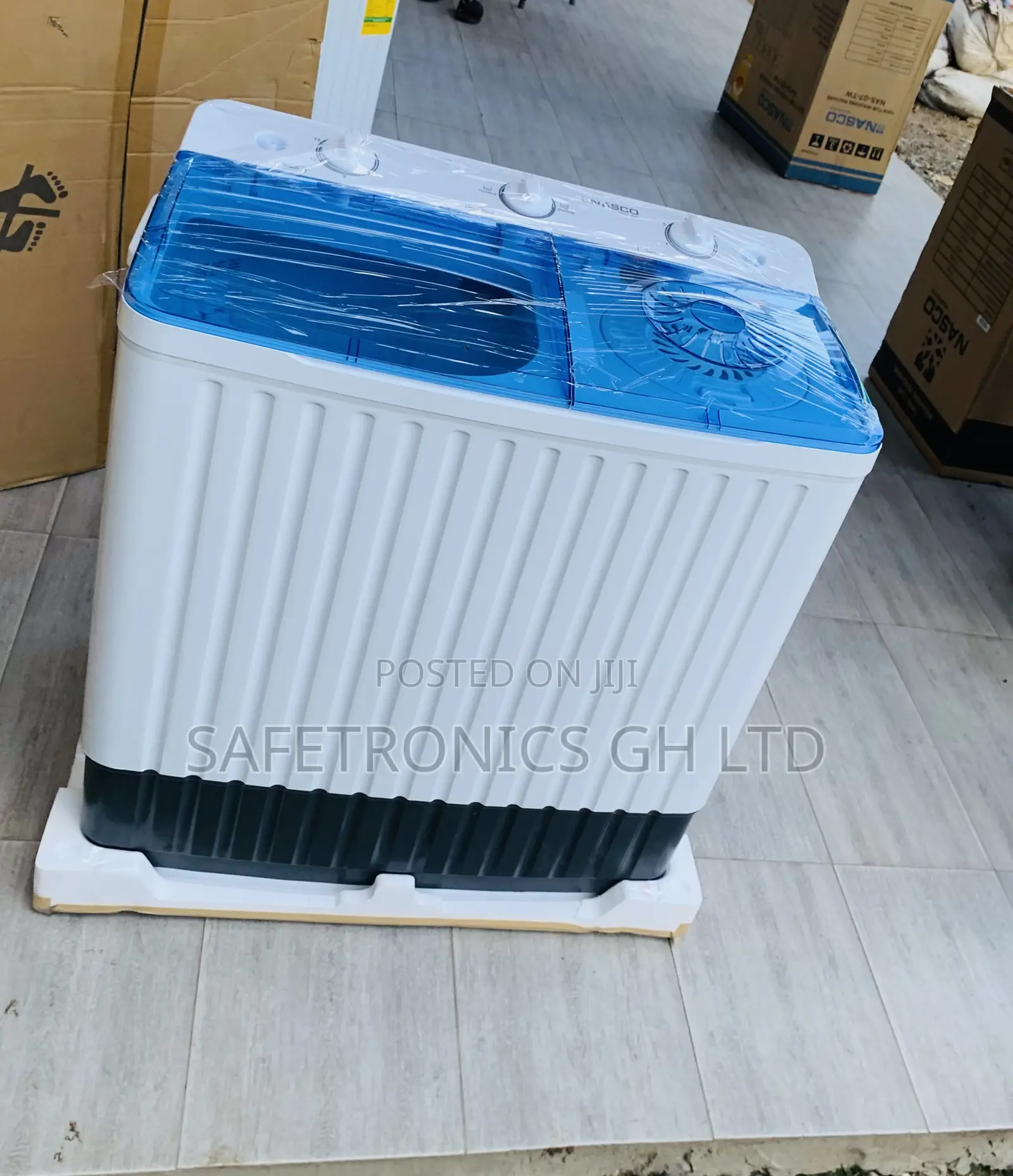 Kindly Check Out Nasco 10kg Semi-Auto Washing Machine Top-Load Twintub