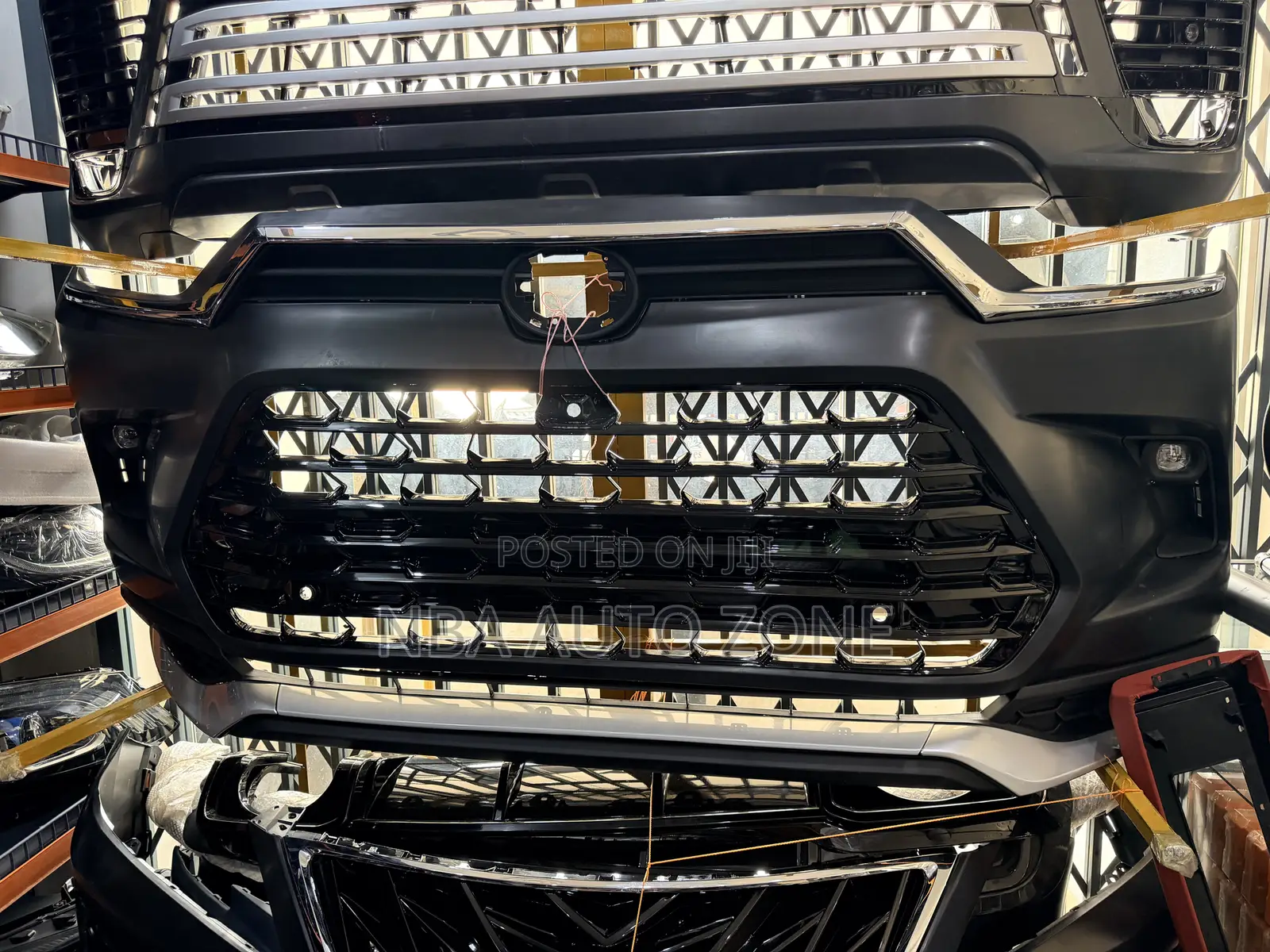 Toyota Highlander Grand 2024-26 Complete Front Bumper