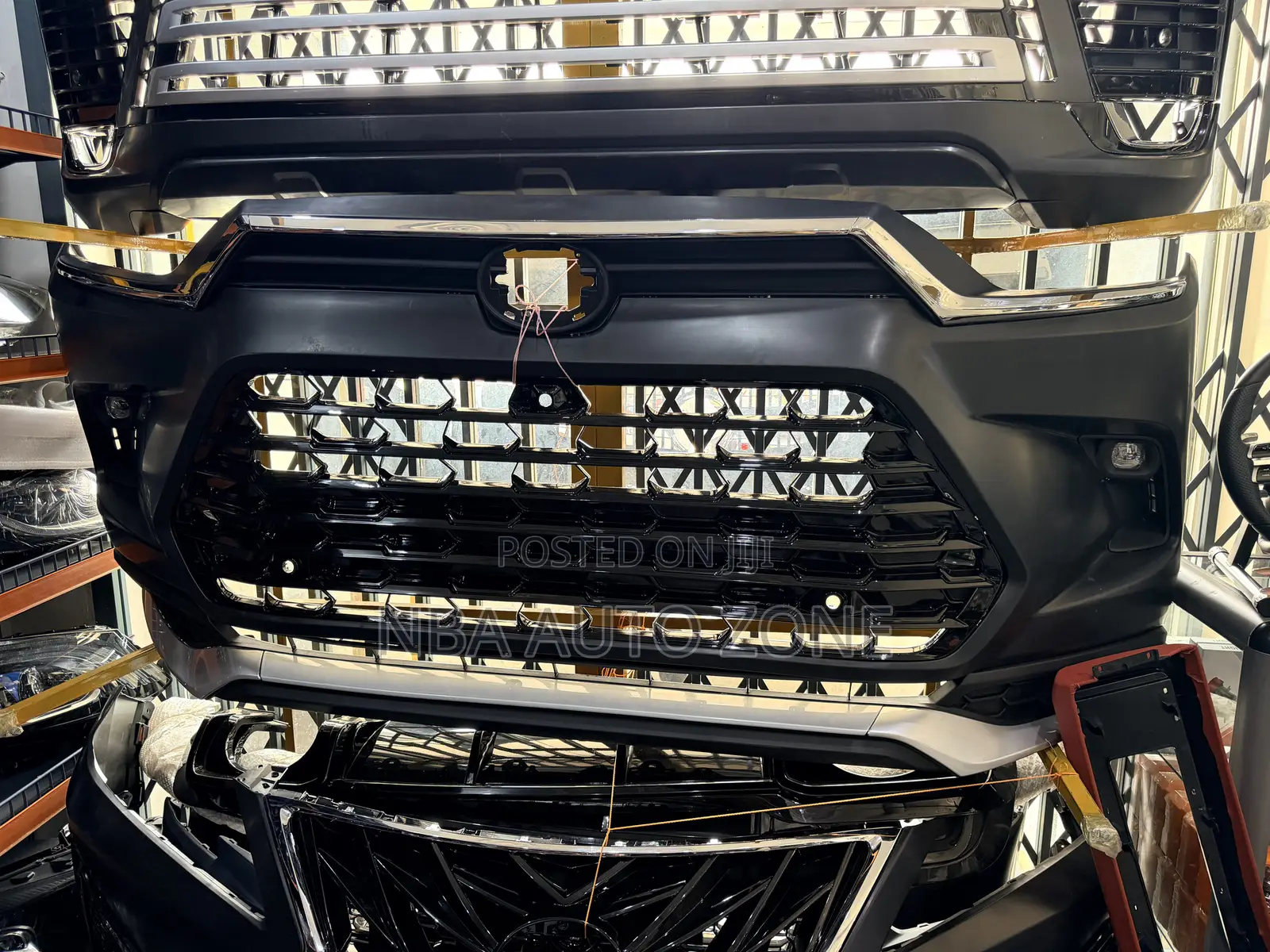 Toyota Highlander Grand 2024-26 Complete Front Bumper