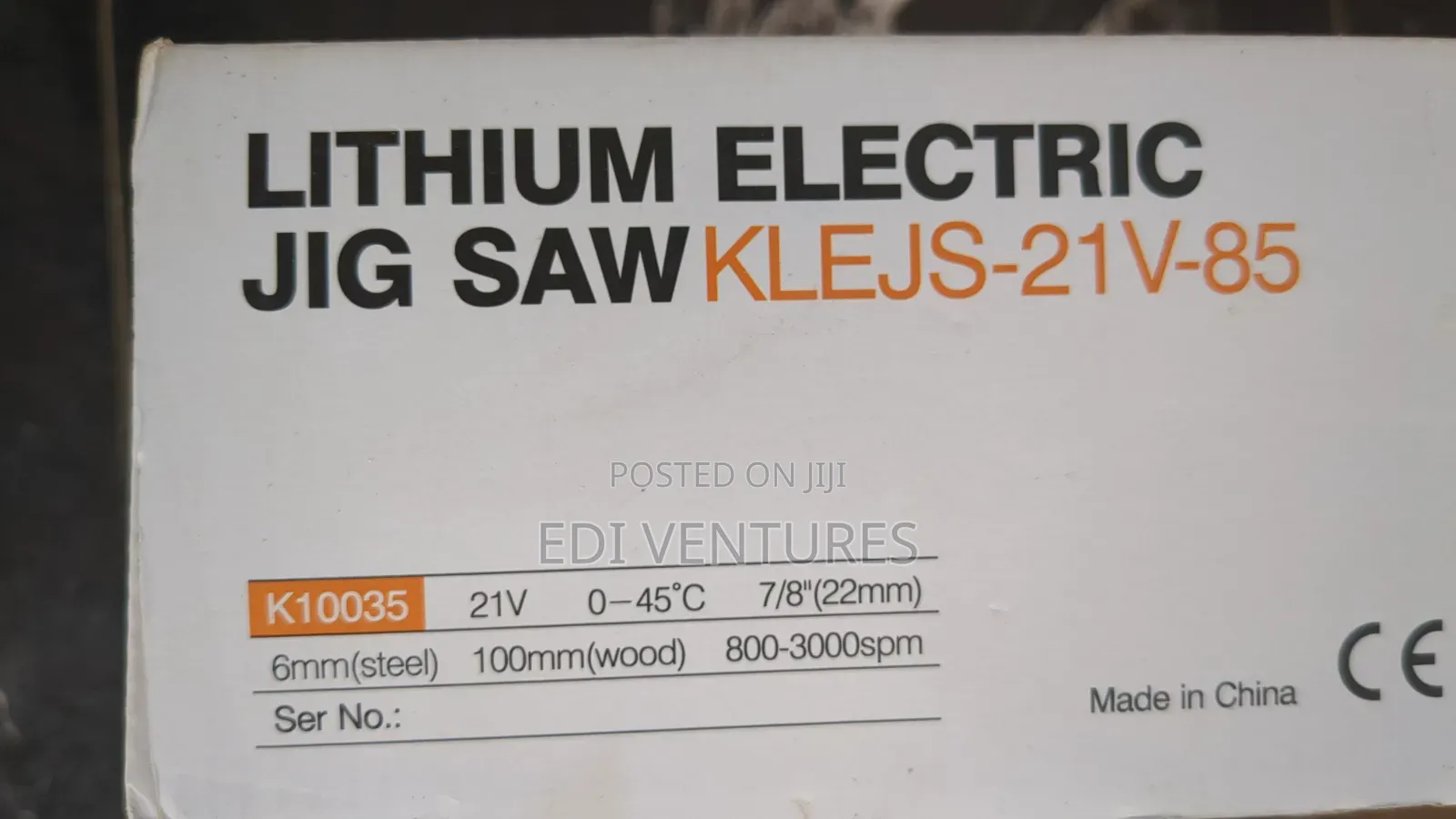 Kzubr Cordless Jigsaw - 2 Batteries Laser Light for Accuracy