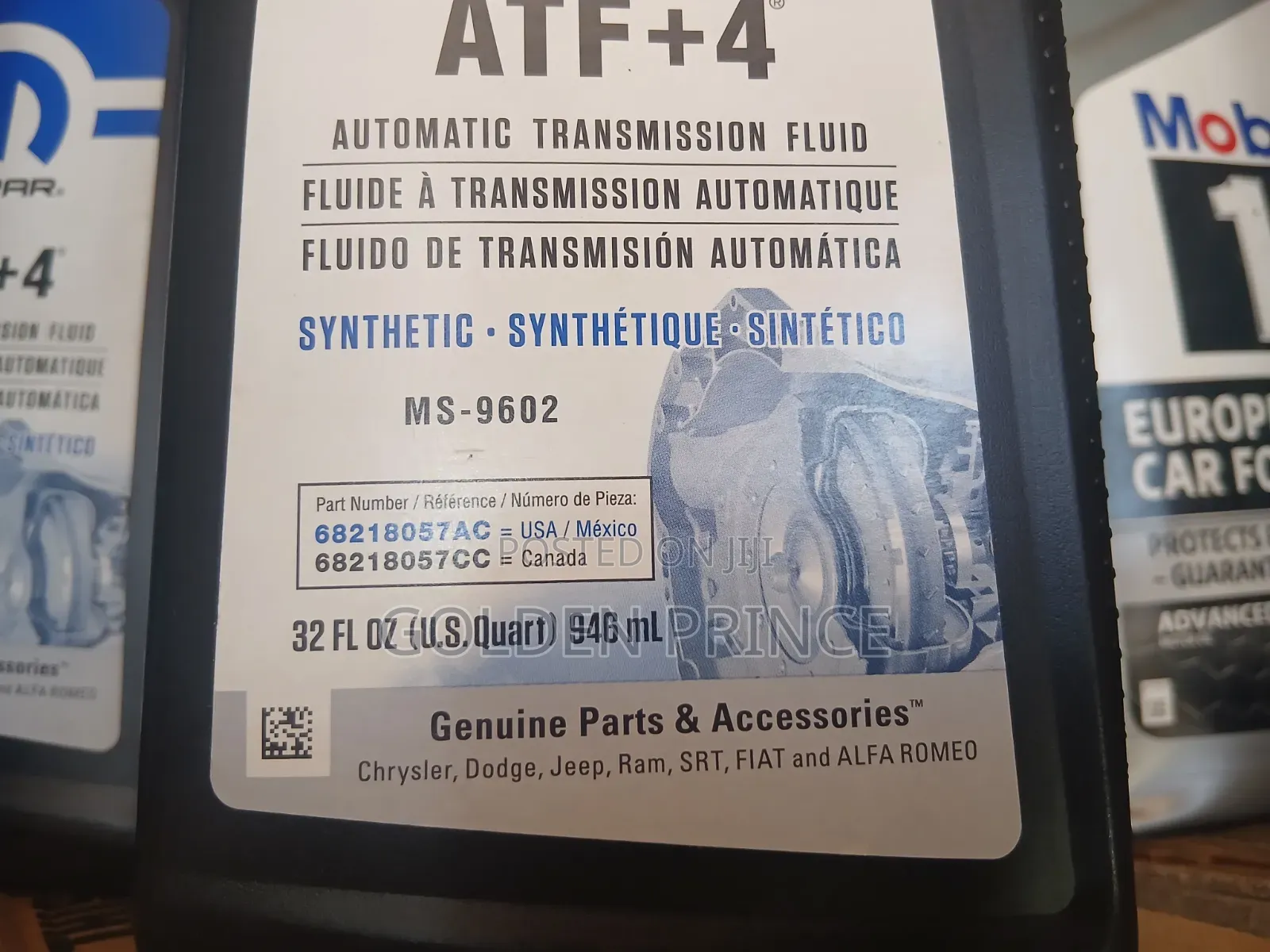 Atf (1l) Dodge,Jeep,Ram,Alfa Romeo, Chrysler