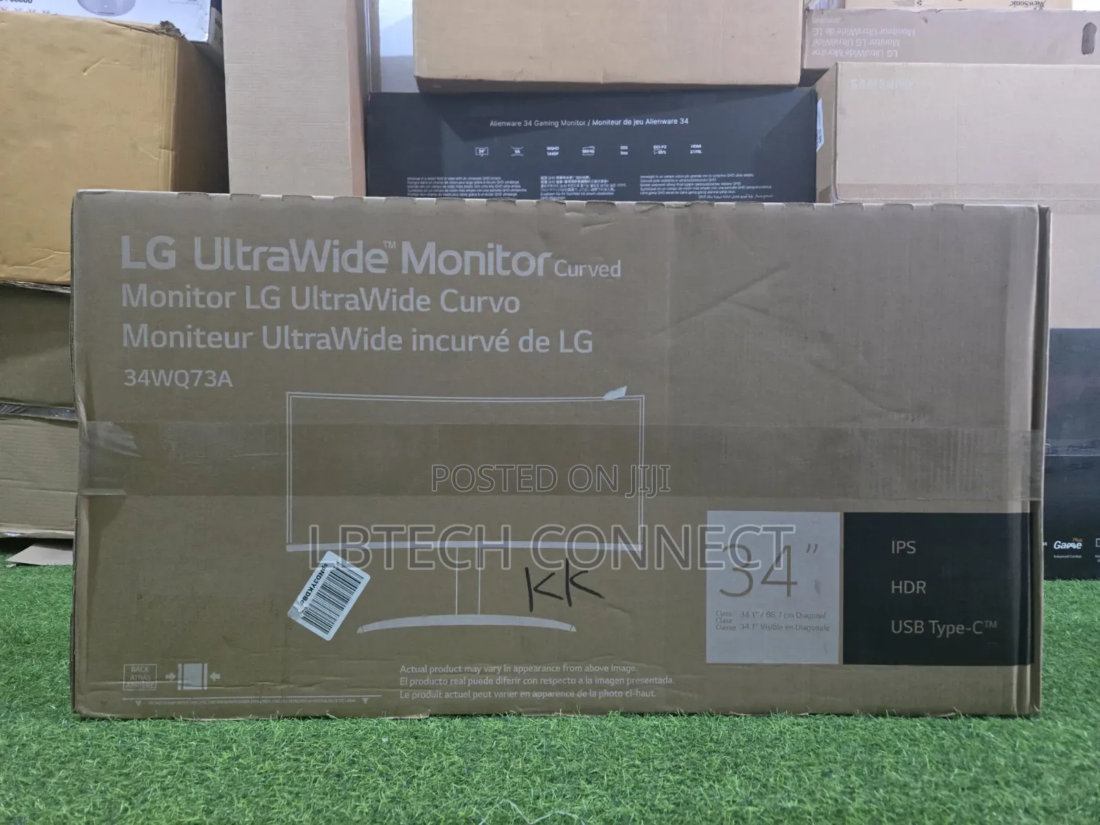 Lg Ultrawide QHD 34-Inch Computer Monitor 34wq73a-B