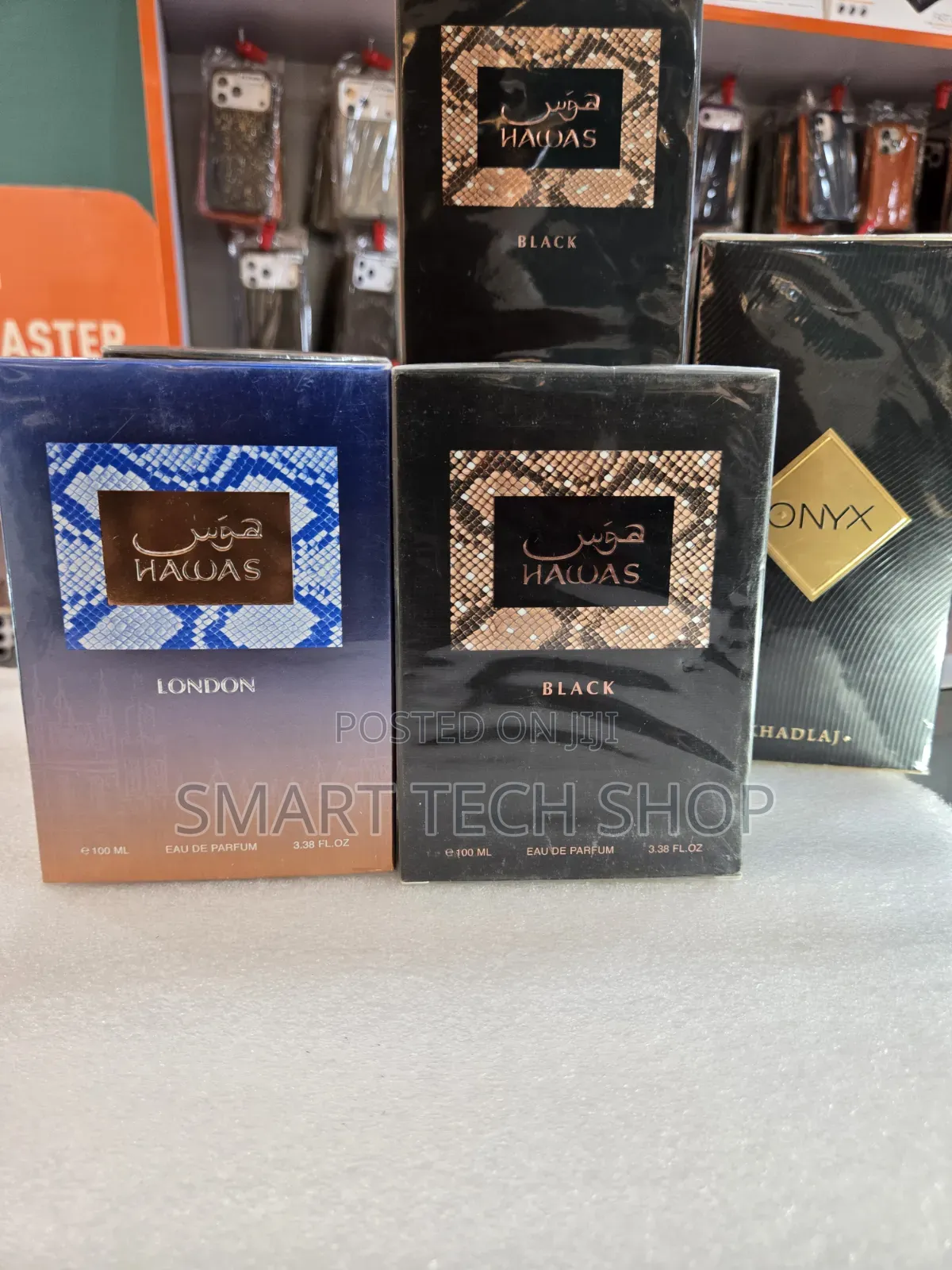 Hawas Black by Rasasi, Eau De Parfum Spray 100 Ml for Men