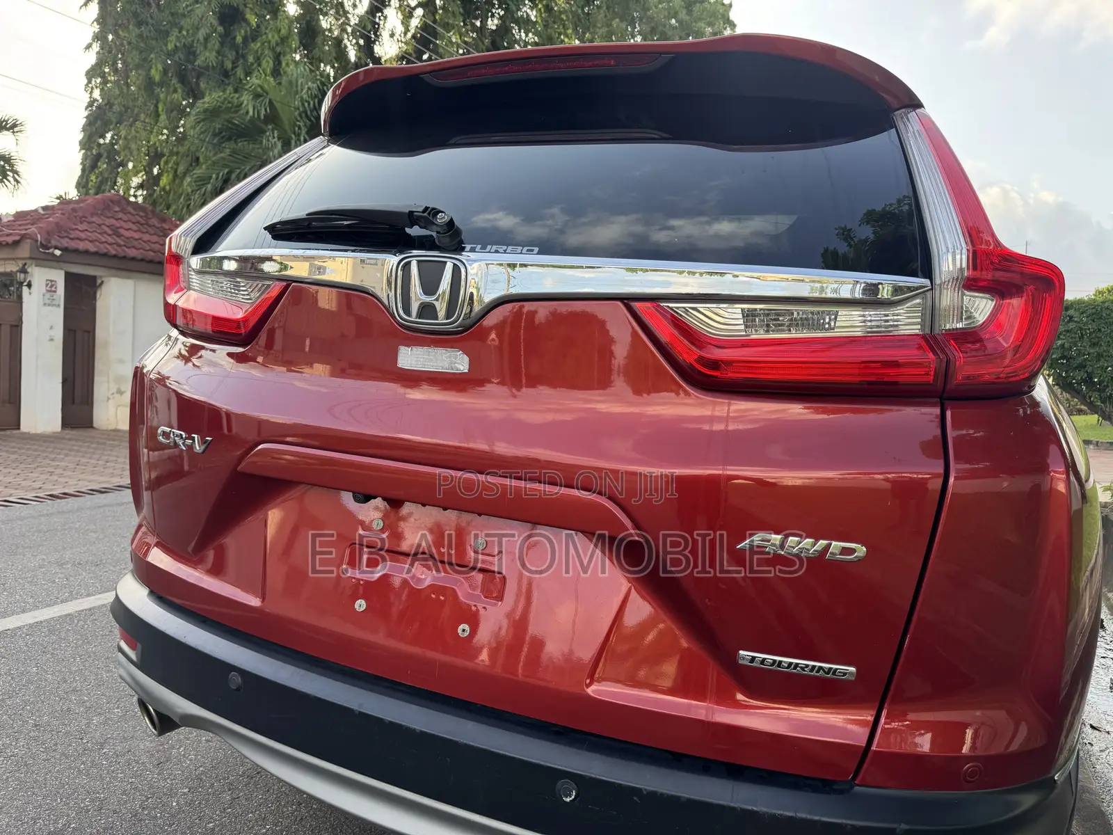 Honda CR-V Touring AWD 2018 Burgundy