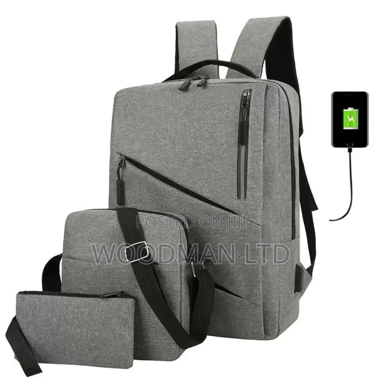 Durable Usb Port. 3set Laptop Backpack, Wholesale .