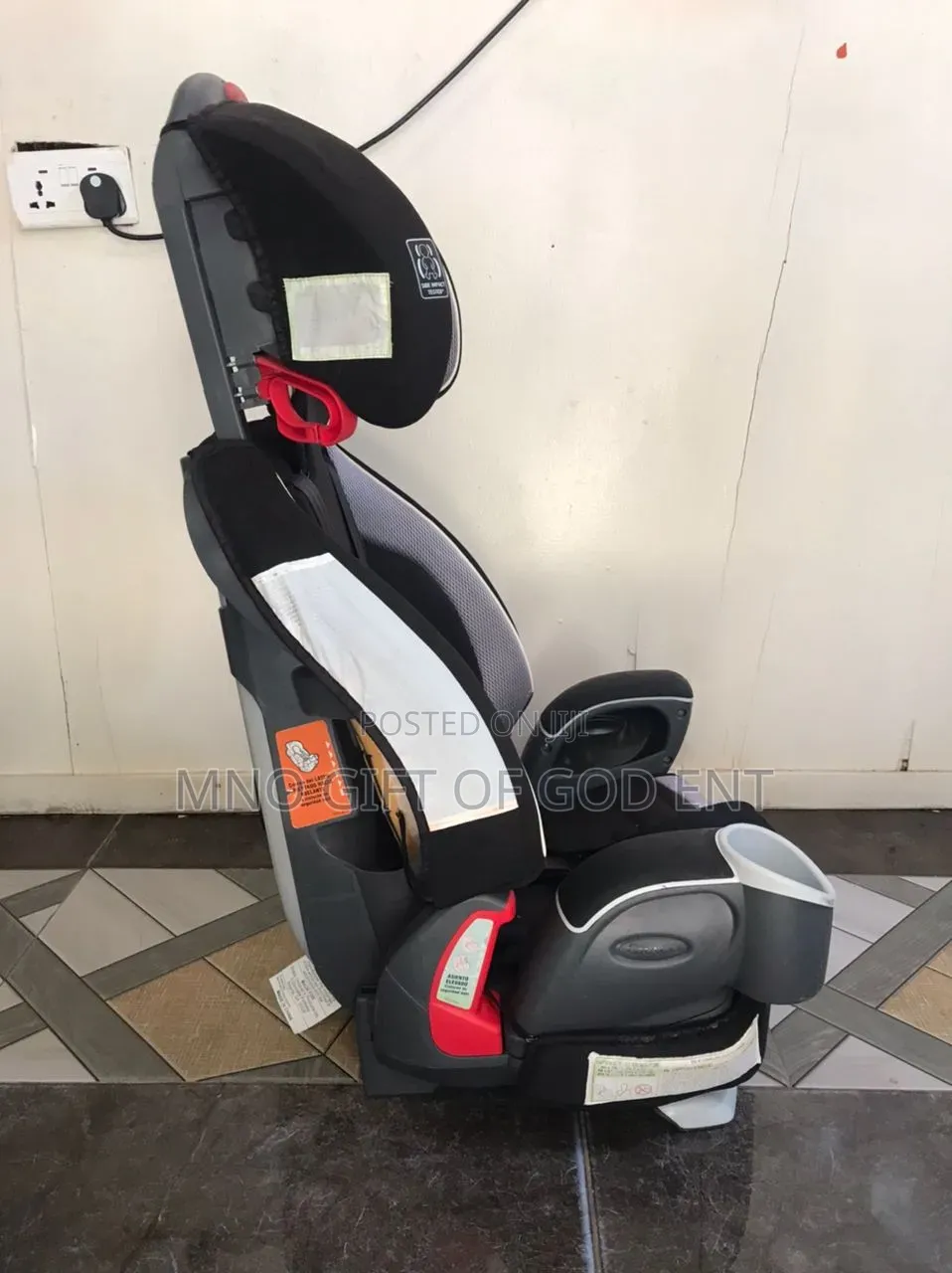 Toddlers Graco Nautilus 65 3 in 1 Harness Booster Car Seat From U. S.