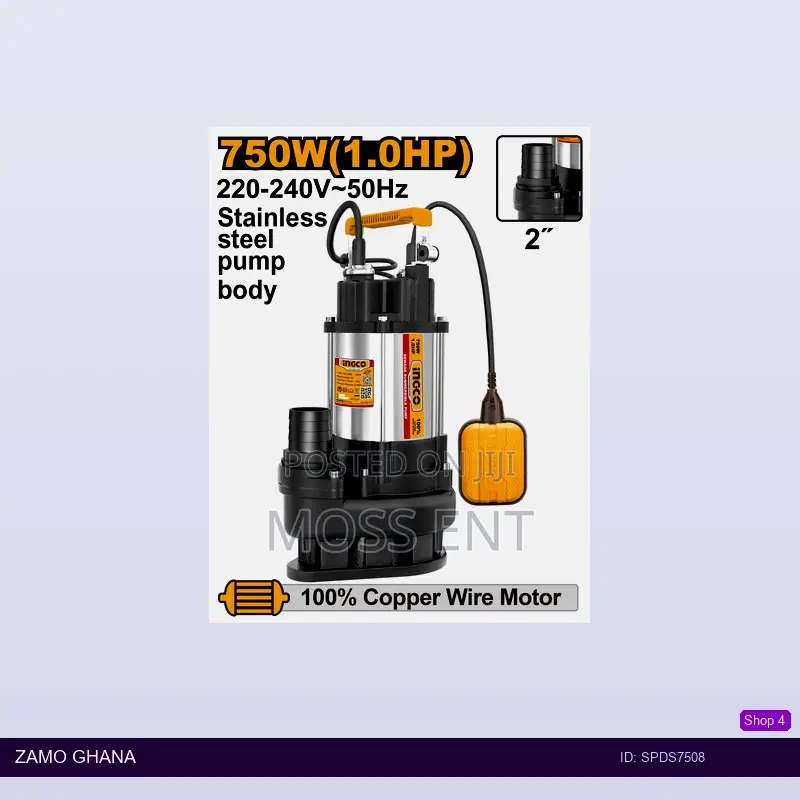 Submersible Pump - Spds7508