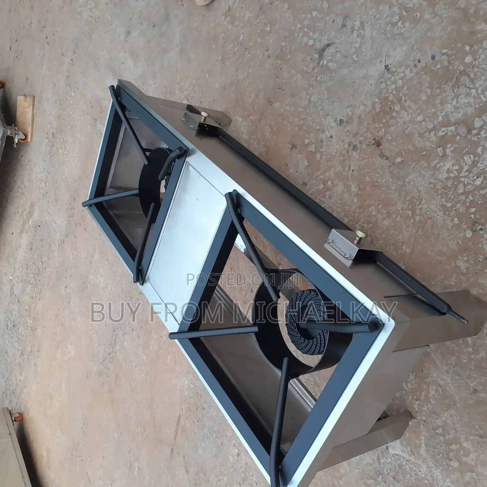 Stainless Gas Burner 2 in 1