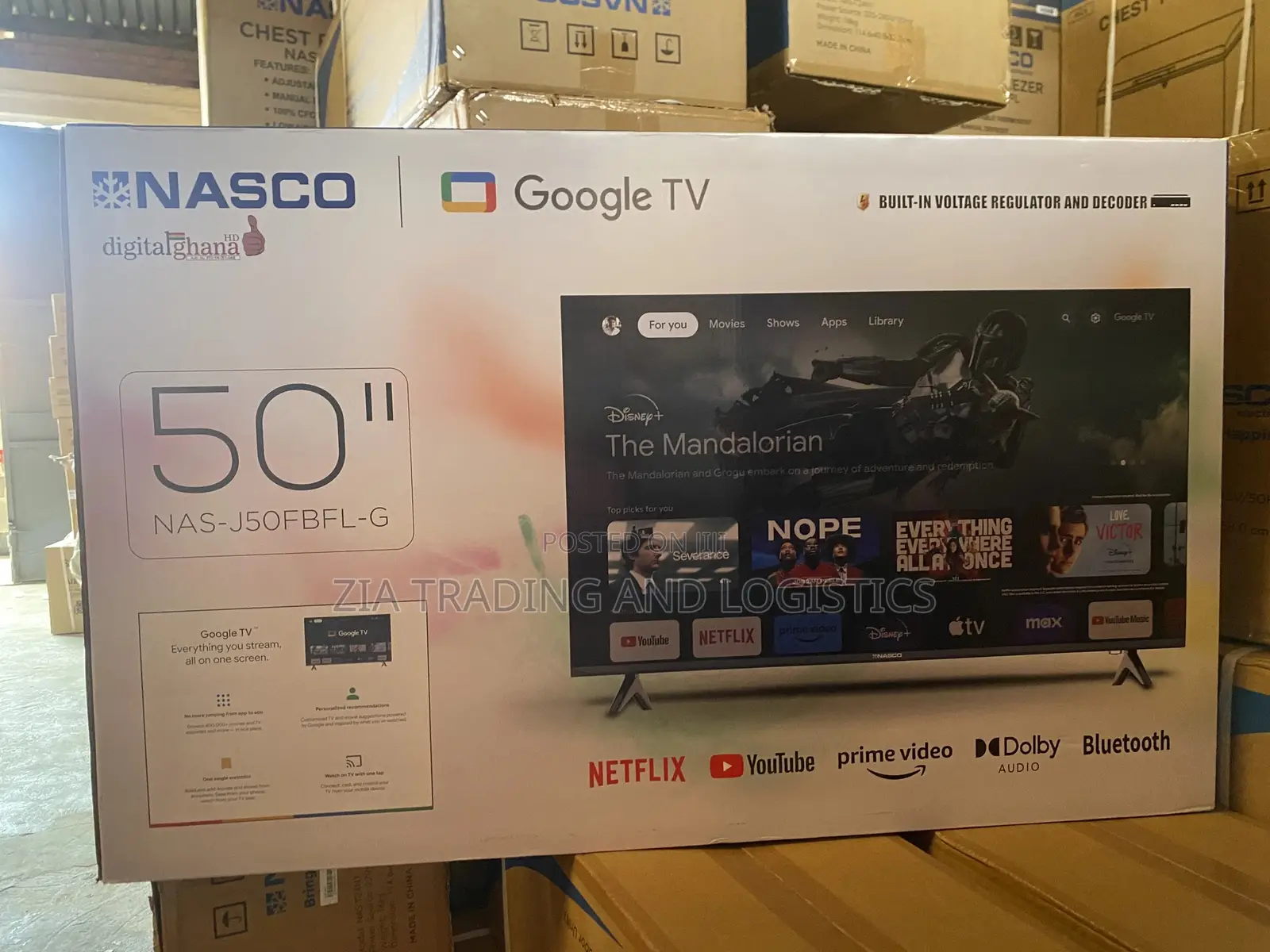 50 Inch Google Smart Nasco Television