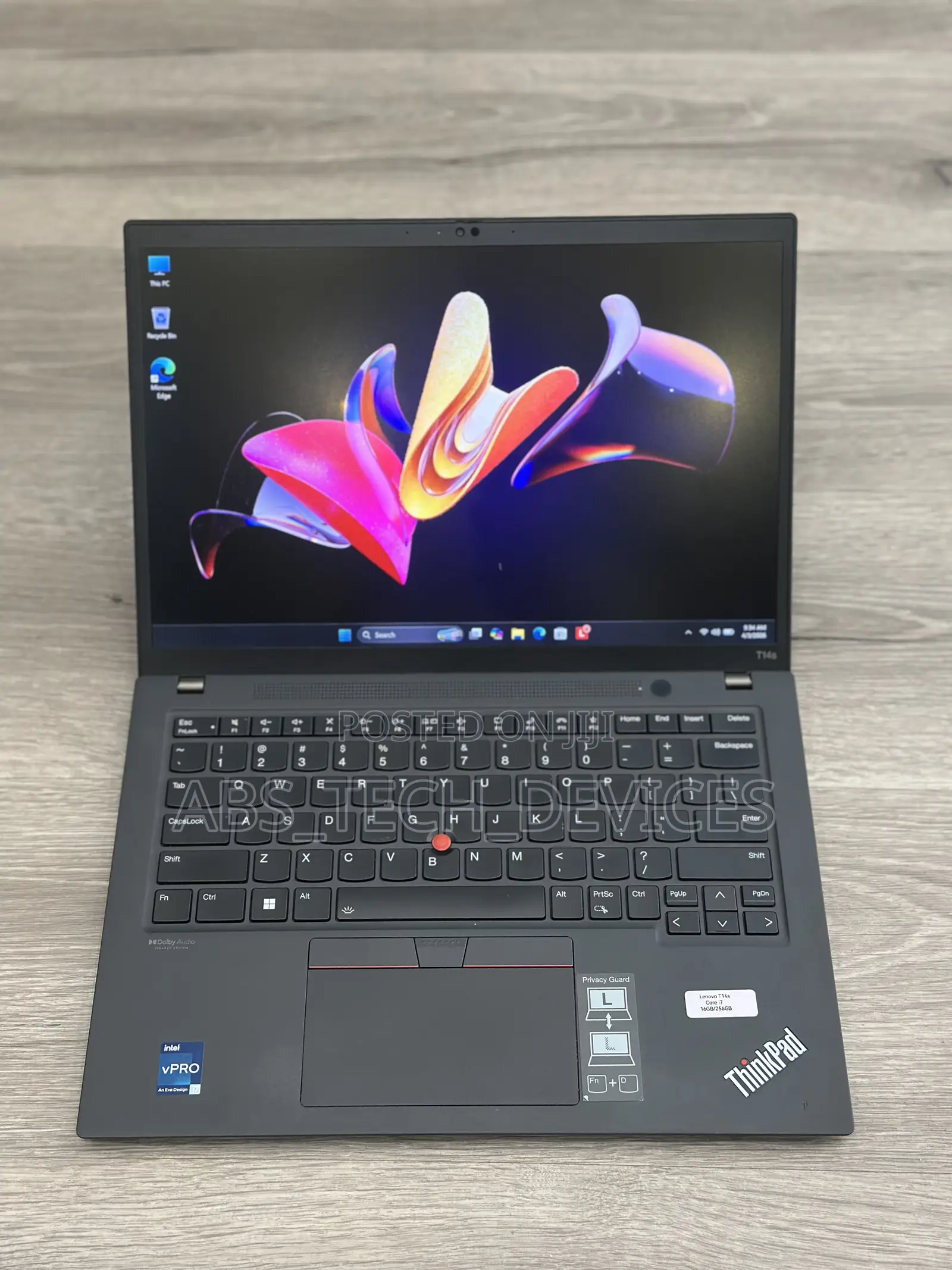 Laptop Lenovo ThinkPad T14s G4 16GB Intel Core i7 SSD 256GB