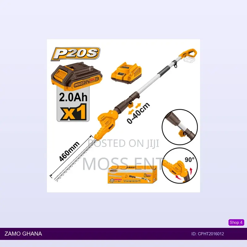 Cordless Pole Hedge - CPHT