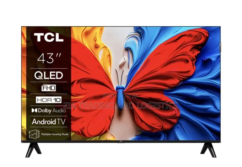 TCL 43′′ Qled FHD Smart Android Tv