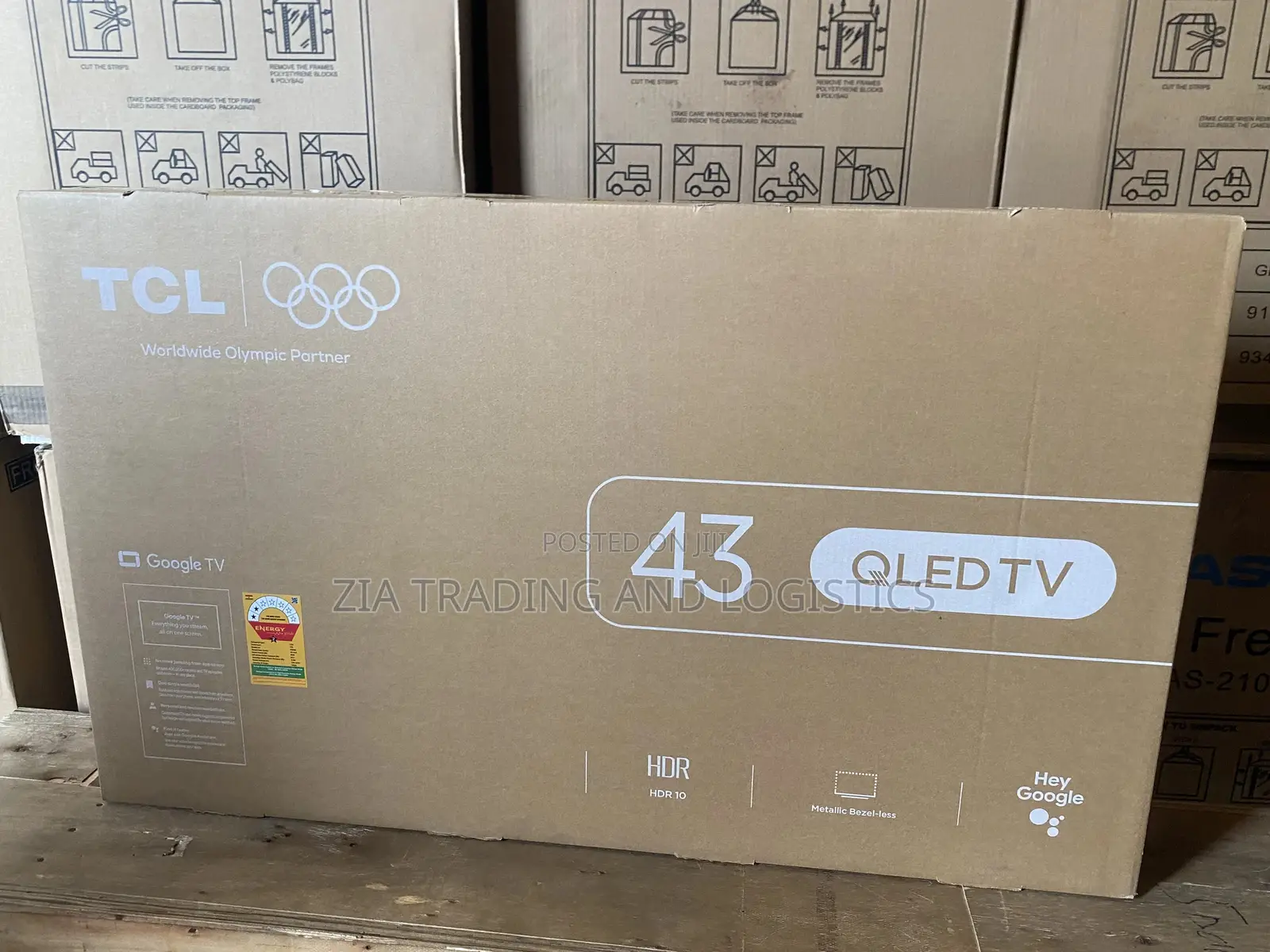 TCL 43′′ Qled FHD Smart Android Tv