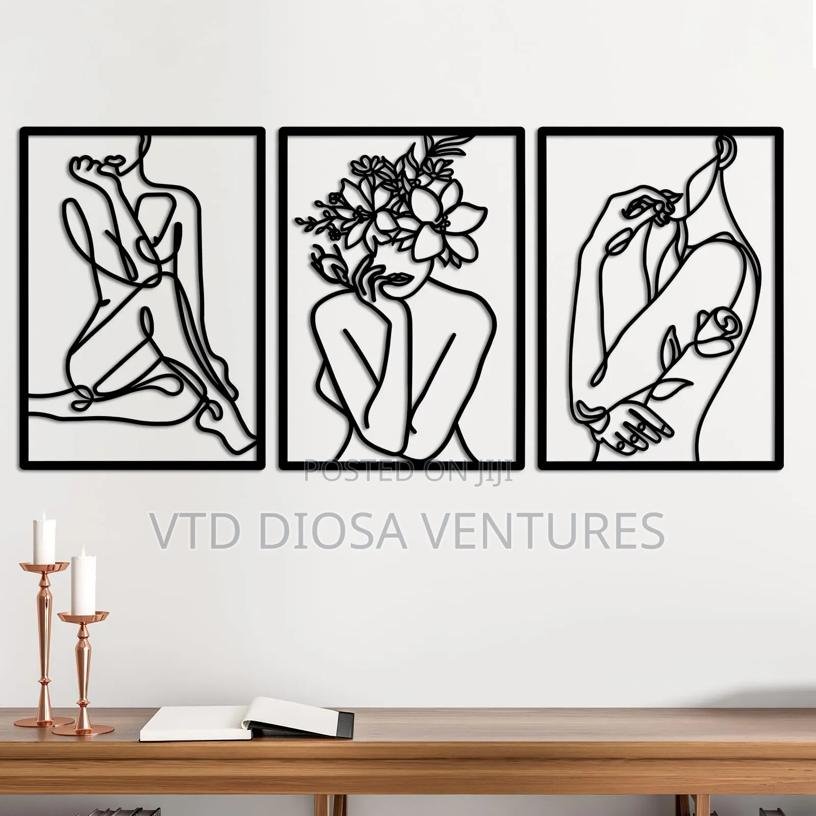 Elegant Metal Wall Art for Sale