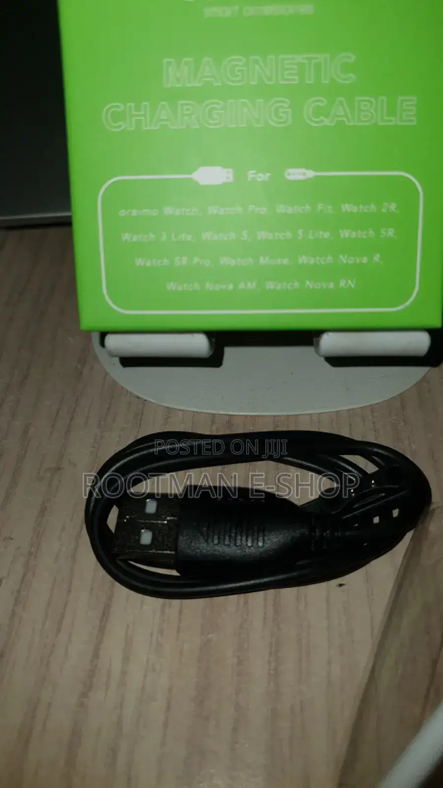 Oraimo 2 Pin Smart Watch Charging Cable