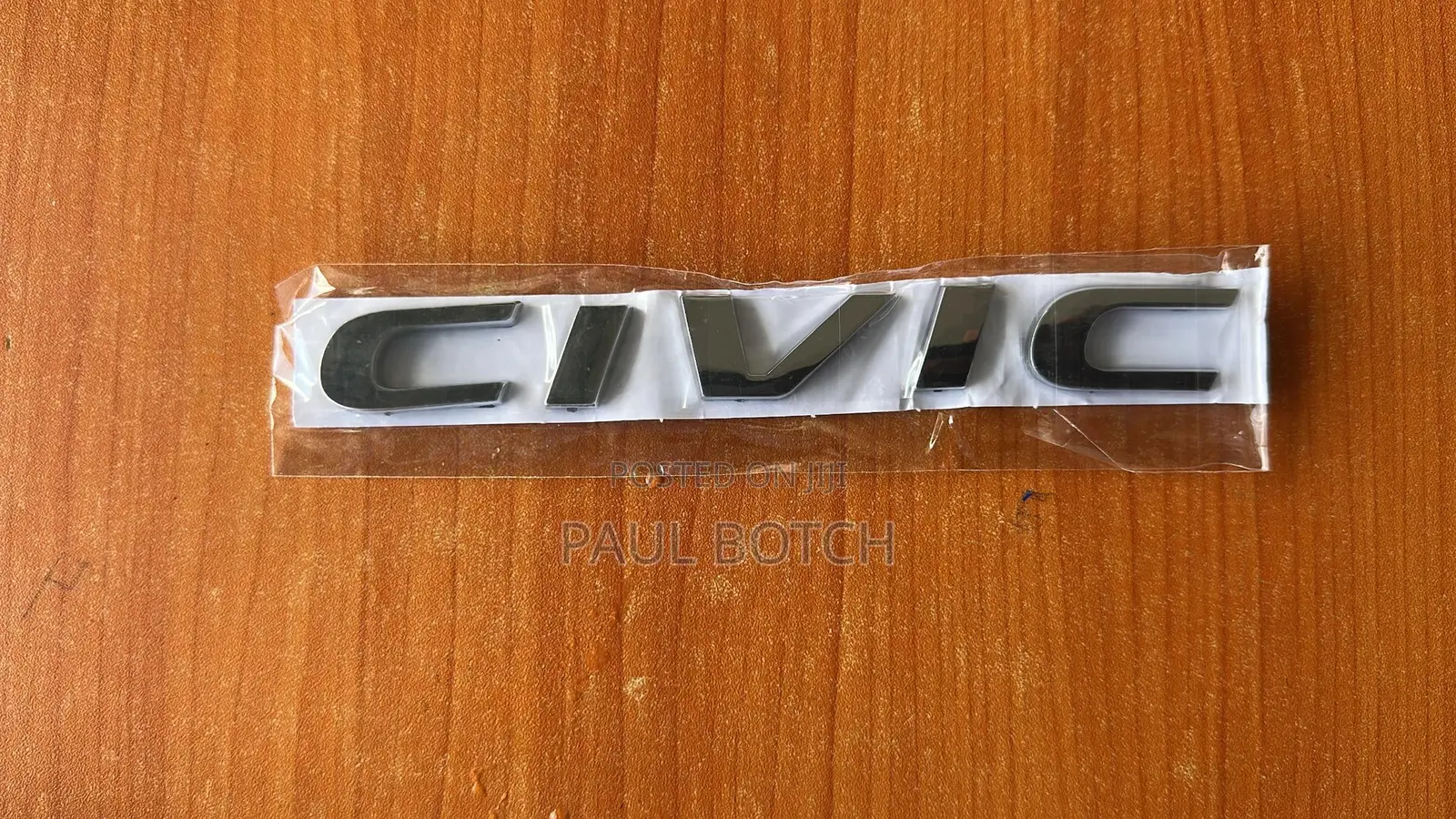 Honda Civic Chrome Emblem