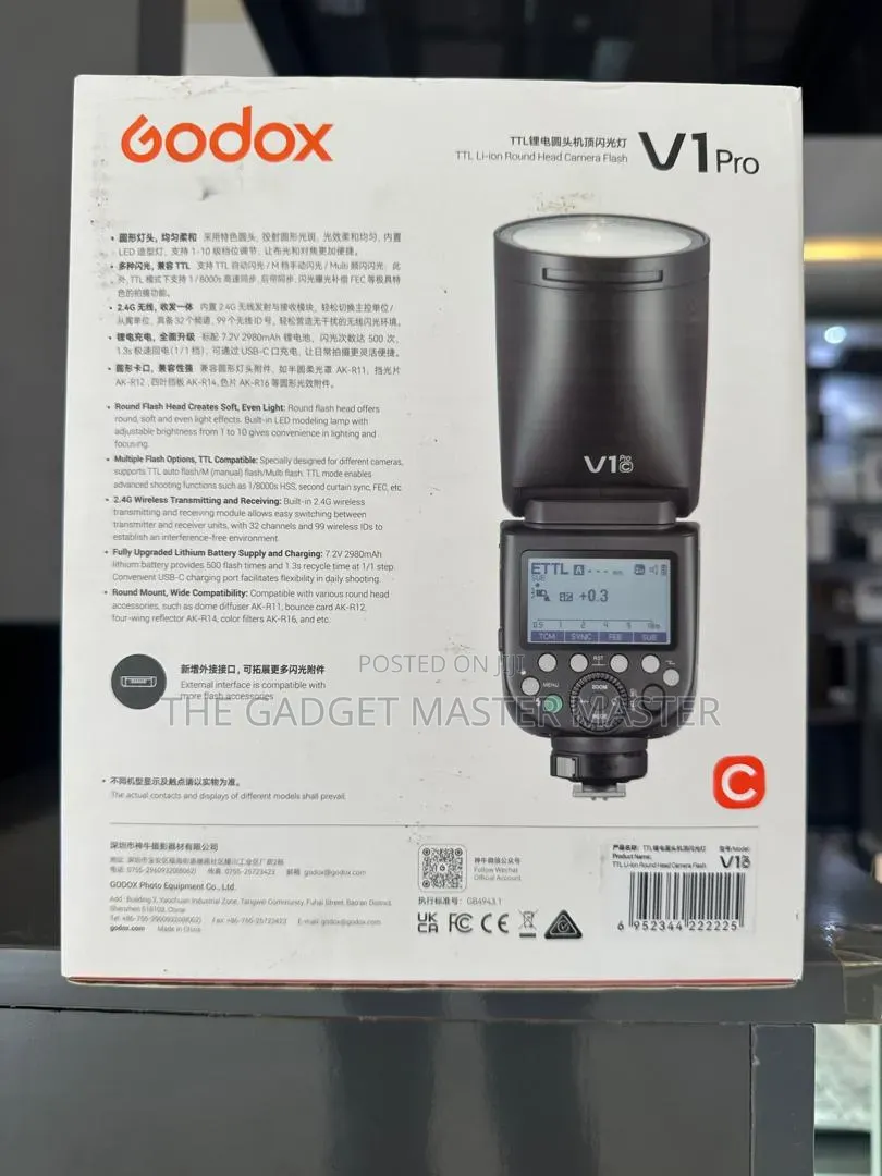 Godox V1 Pro C Flash