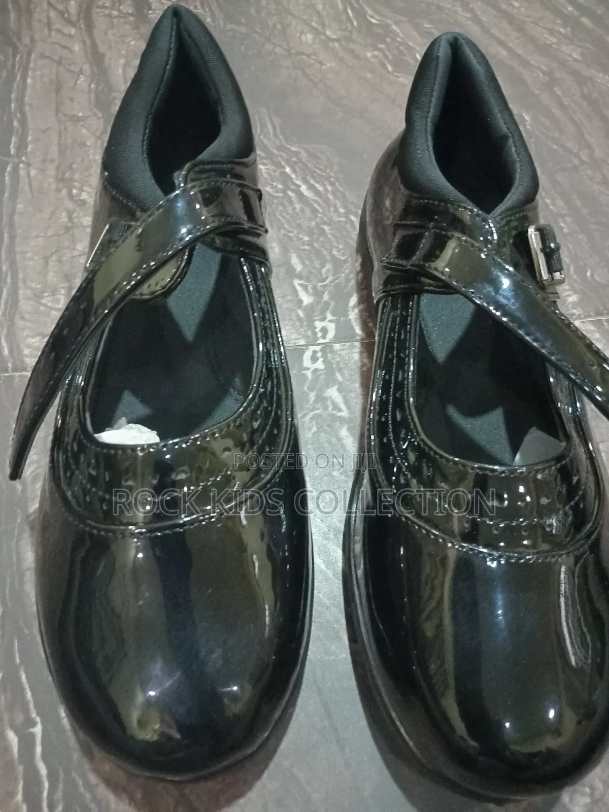 Black School Shoe Girl