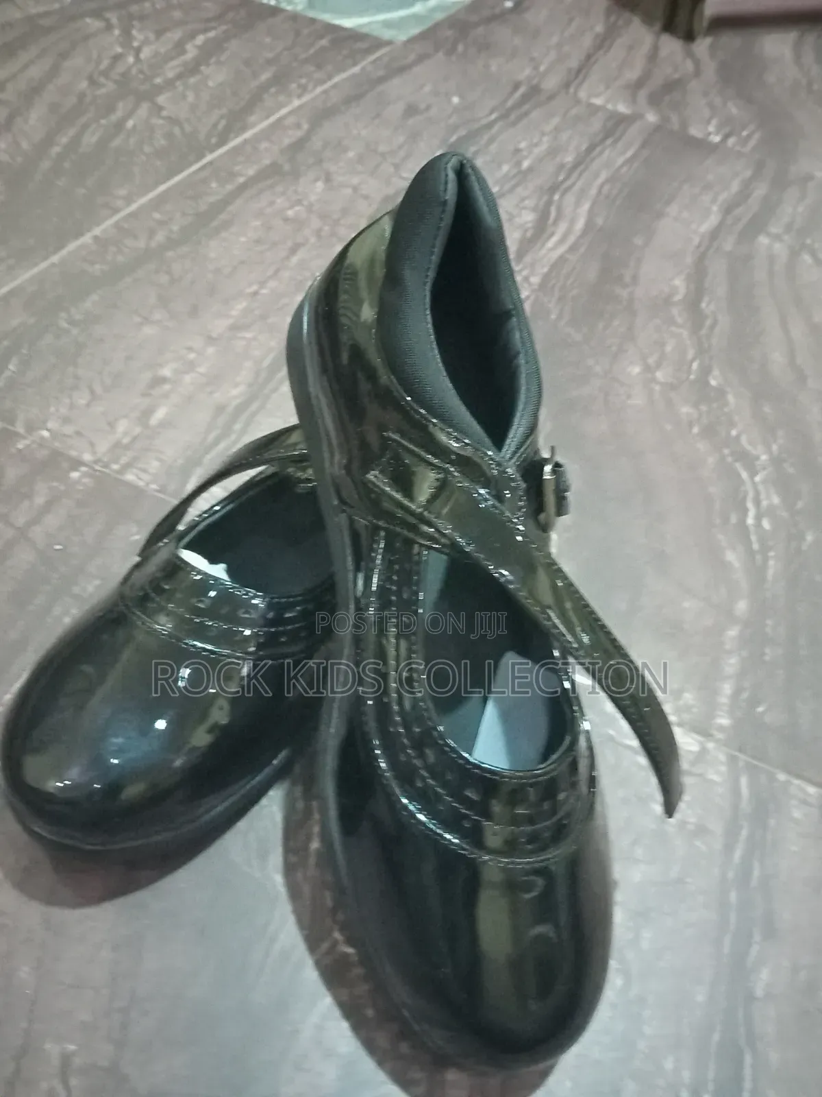 Black School Shoe Girl
