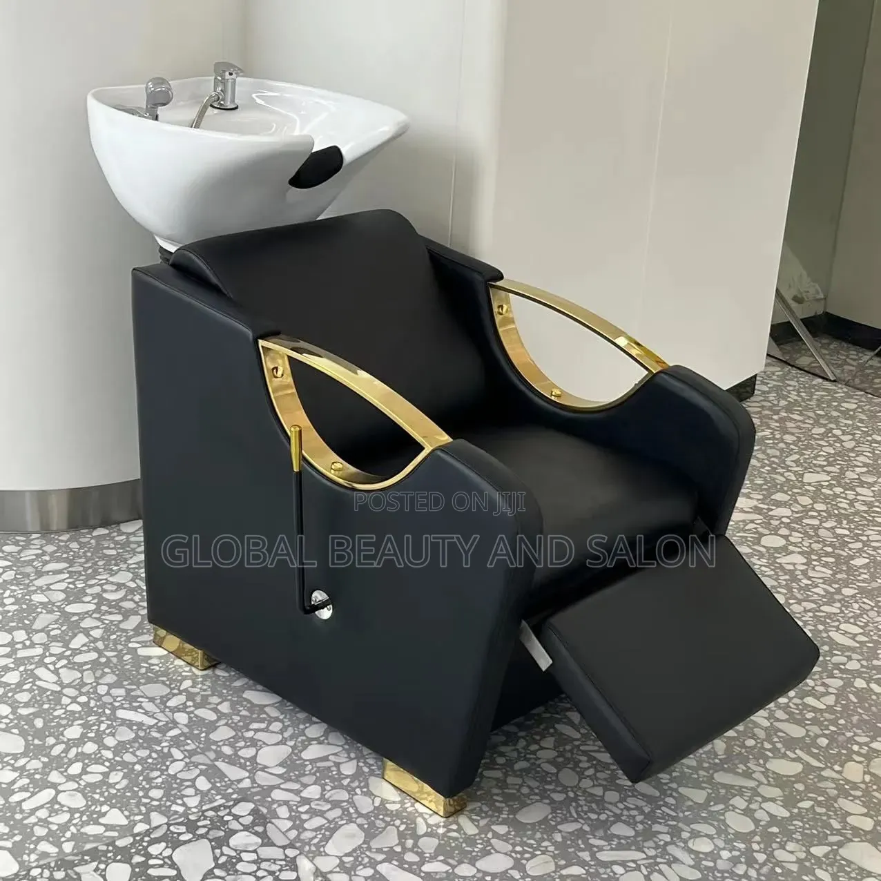 Gold Shampoo Basin