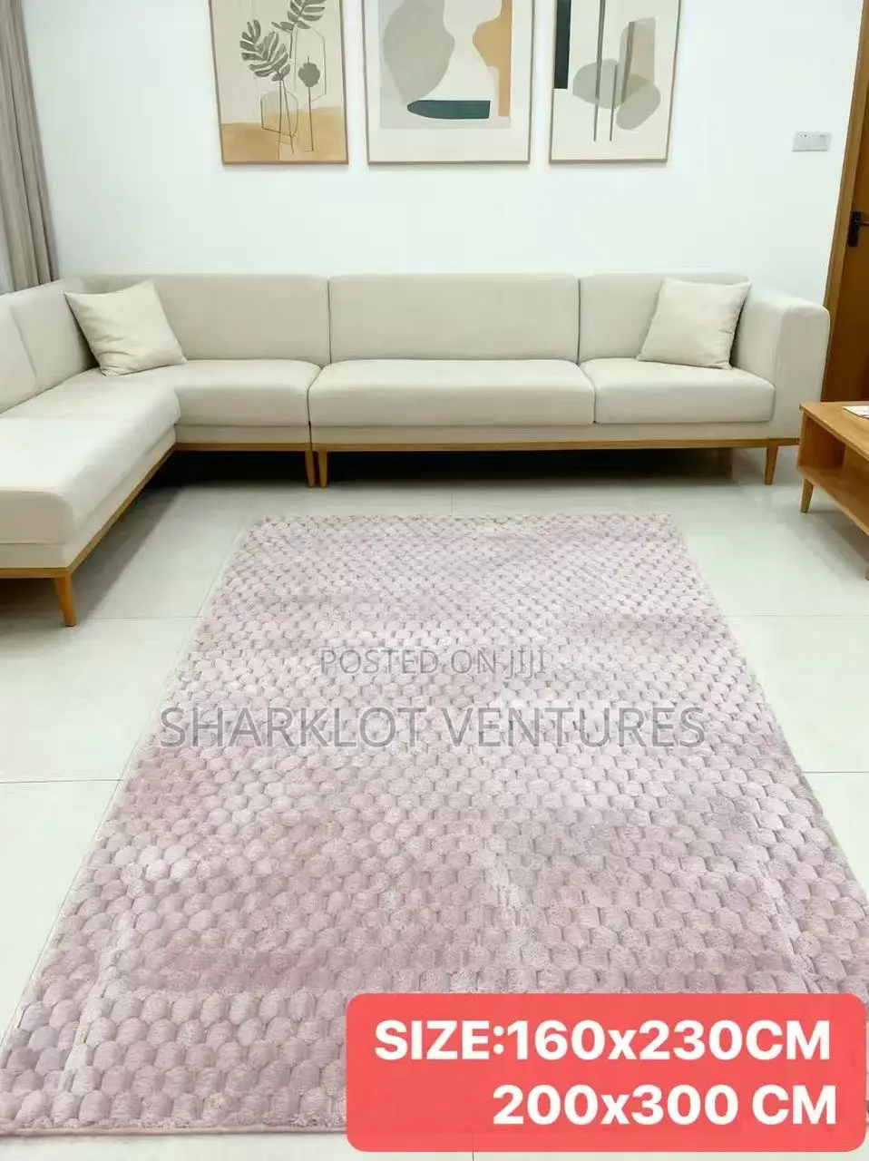 Woolen Plain Center Carpets