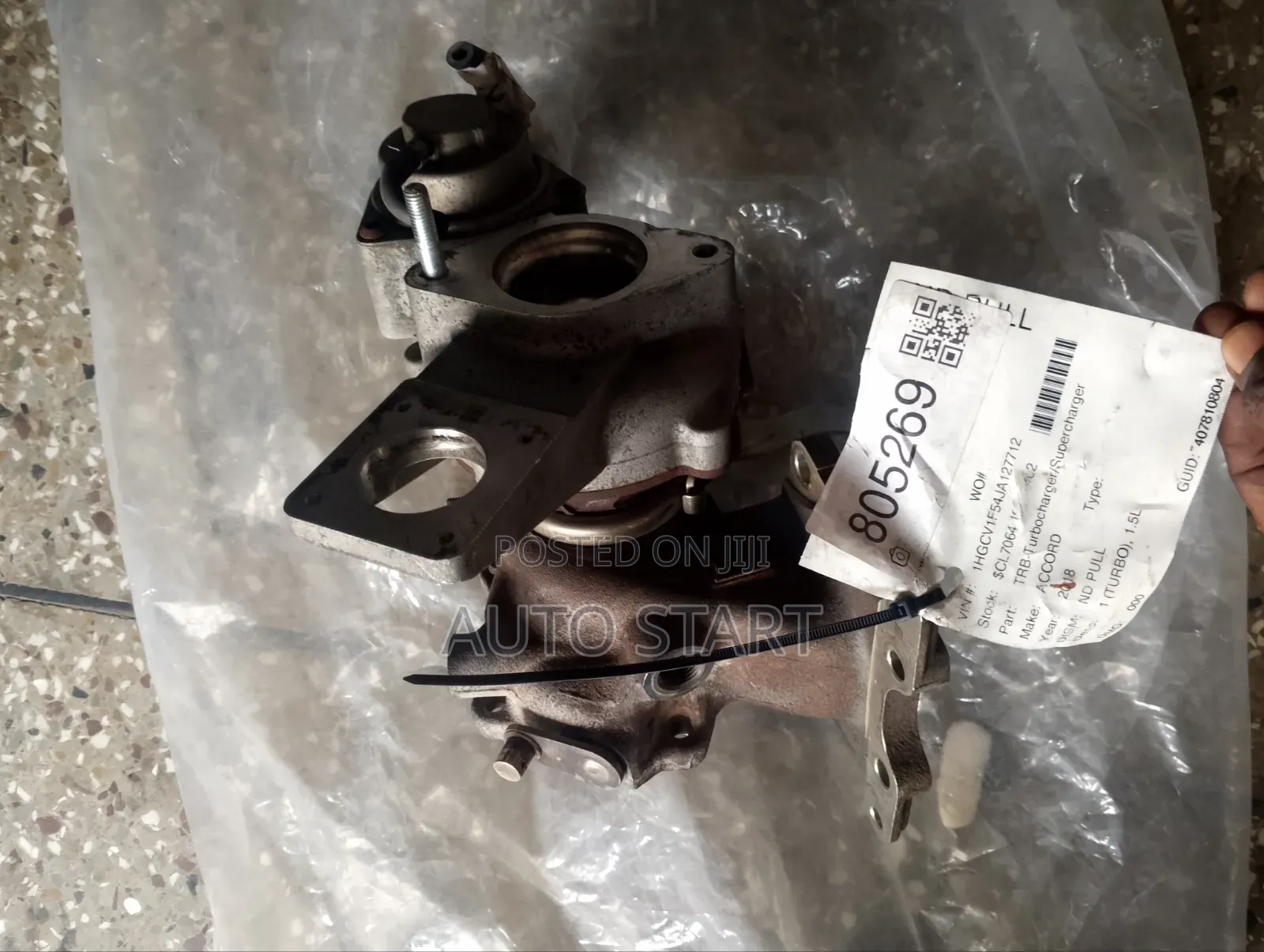Turbocharger/Supercharger Accord 2018