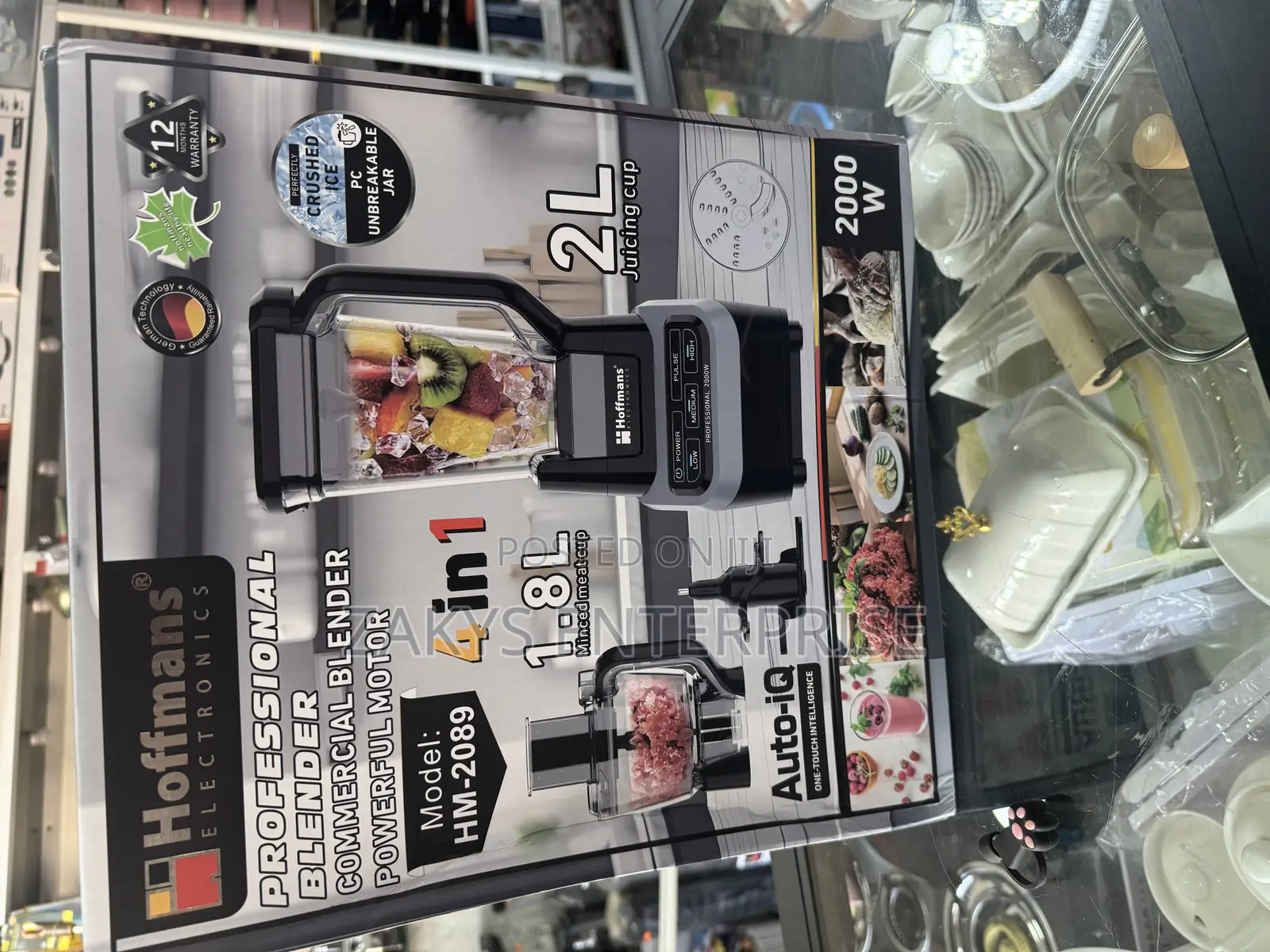 Hoffmans Professional Blender Auto Iq 4in1