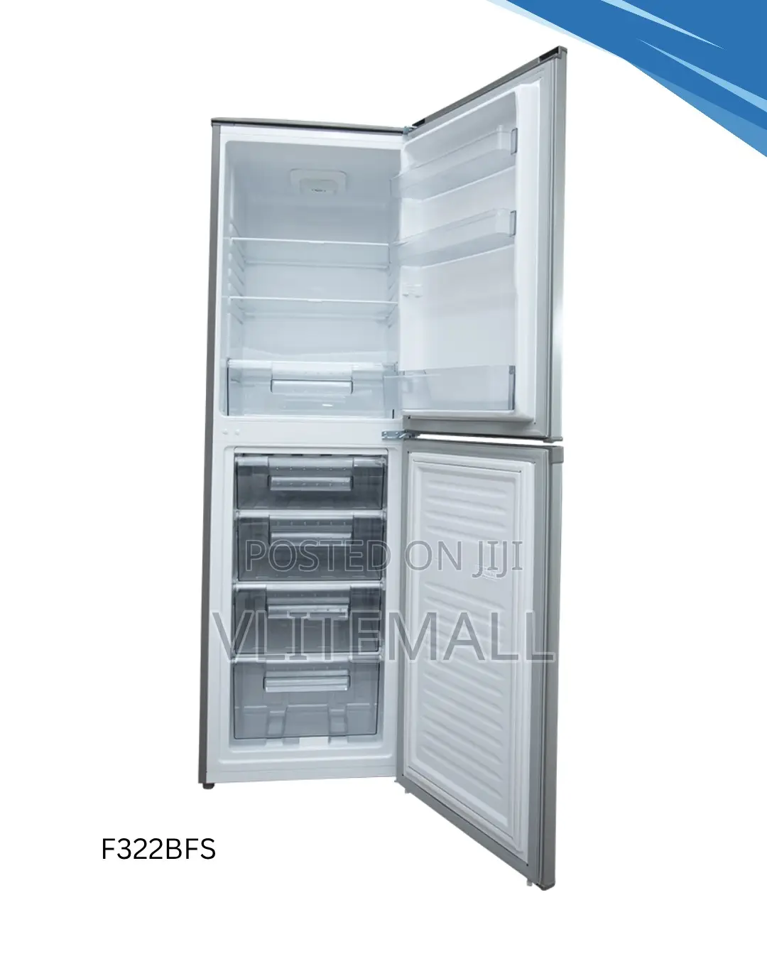 TCL Bottom Mount Fridge F322bfs