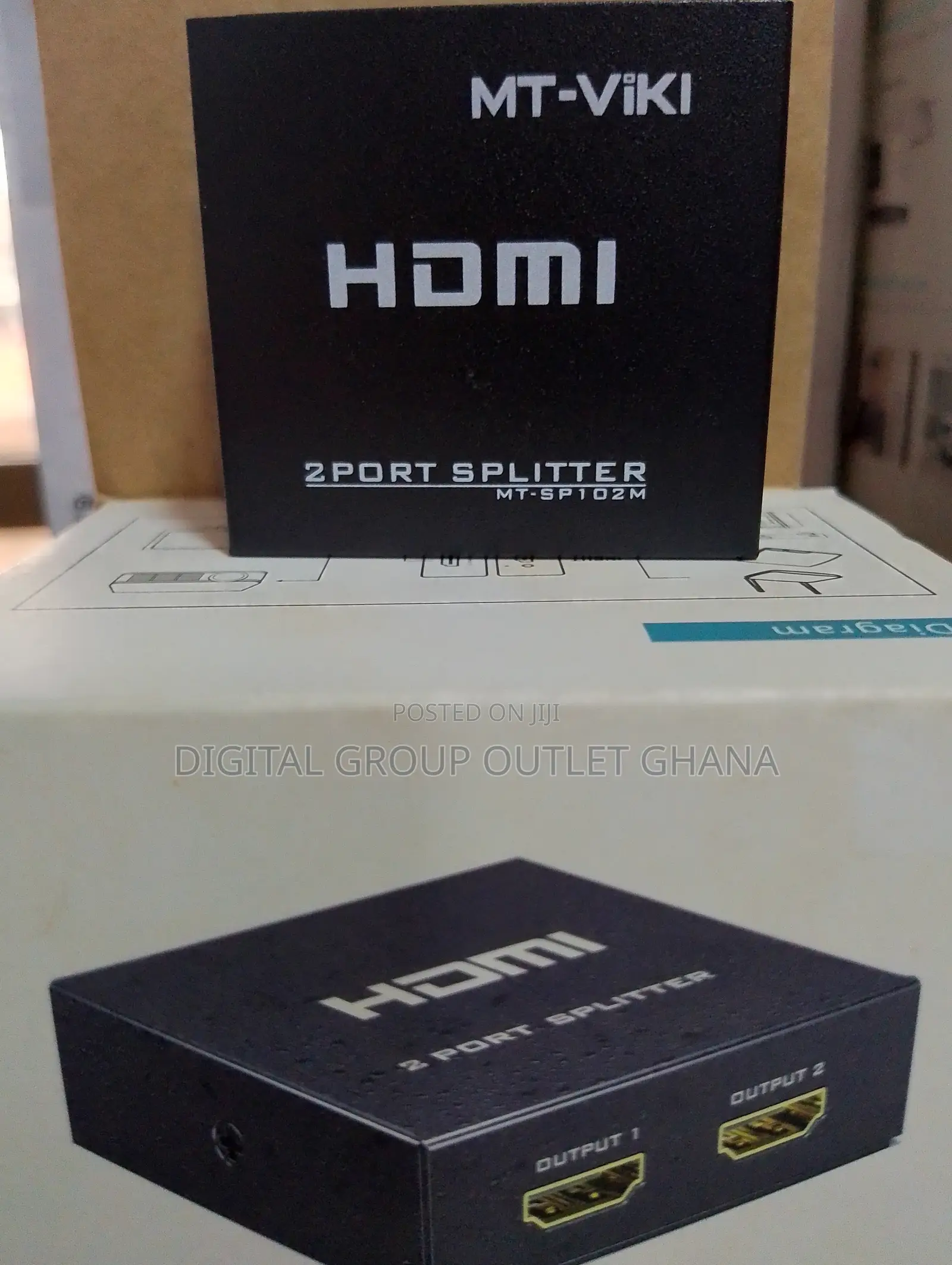 2 Port Hdmi Splitter