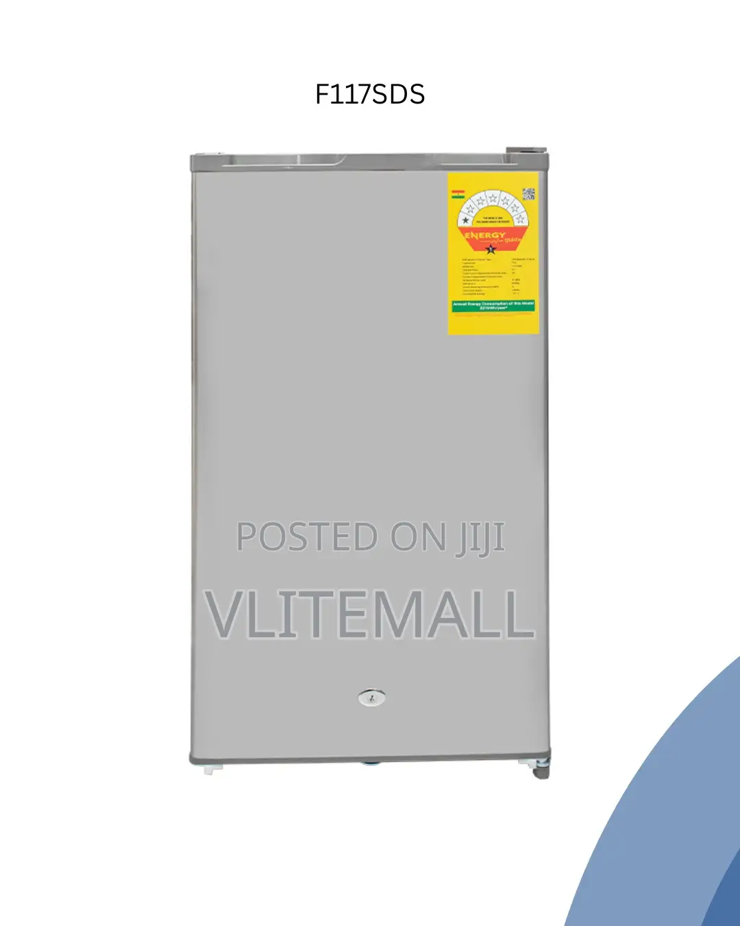 Tcl Single Door Fridge F117sds