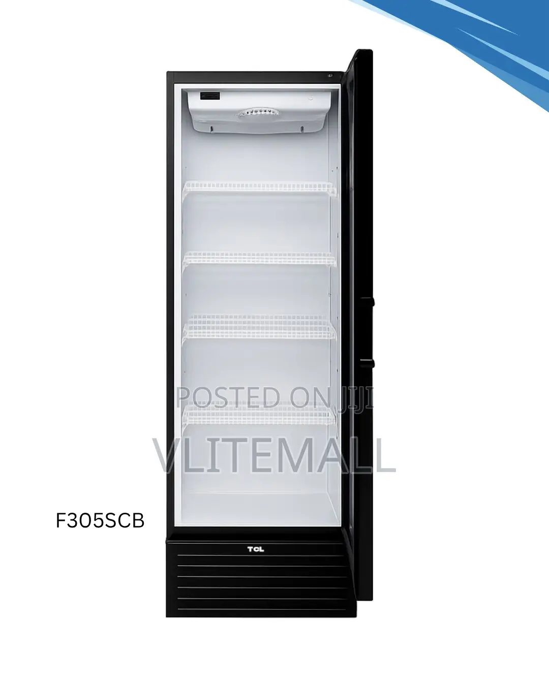 Tcl 325ltrs Display Fridge F305scb