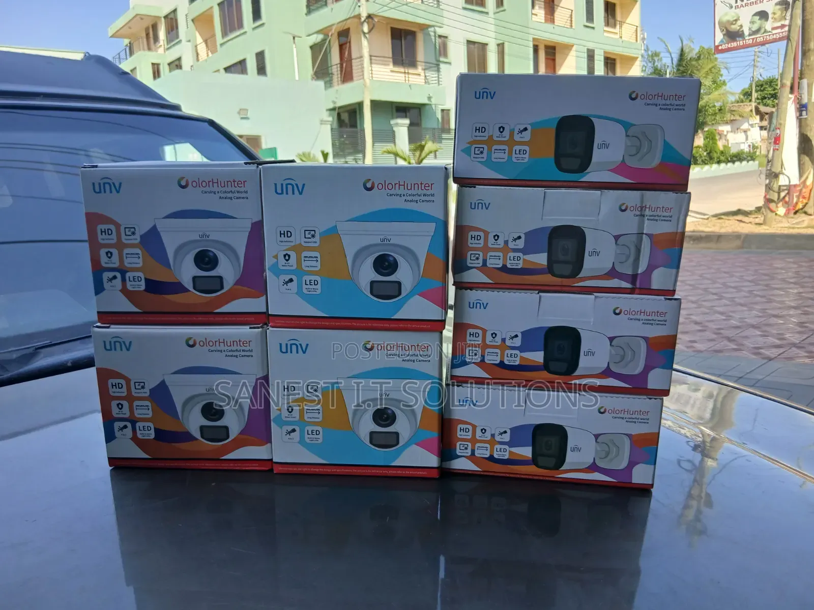 2mp Full Color With Audio CCTV Analog Camera Unv