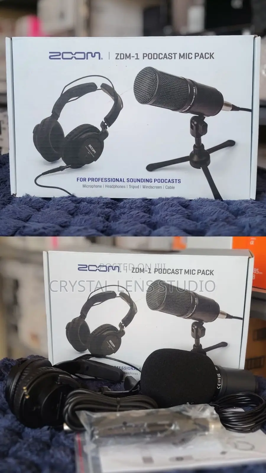 Zoom ZDM-1 Podcast Mic Pack