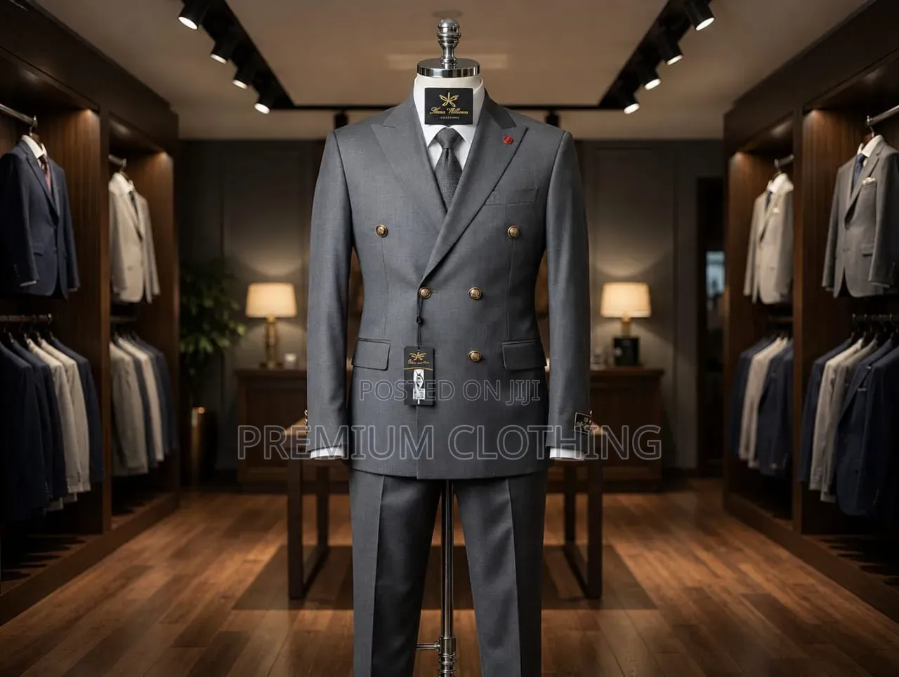 Gent Styled Double Breasted Suit