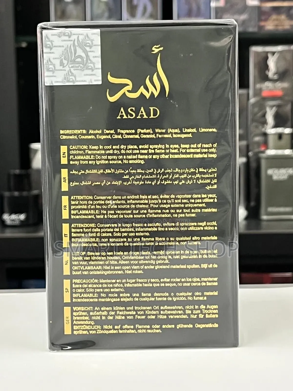 Lattafa Asad Edp Original From Dubai