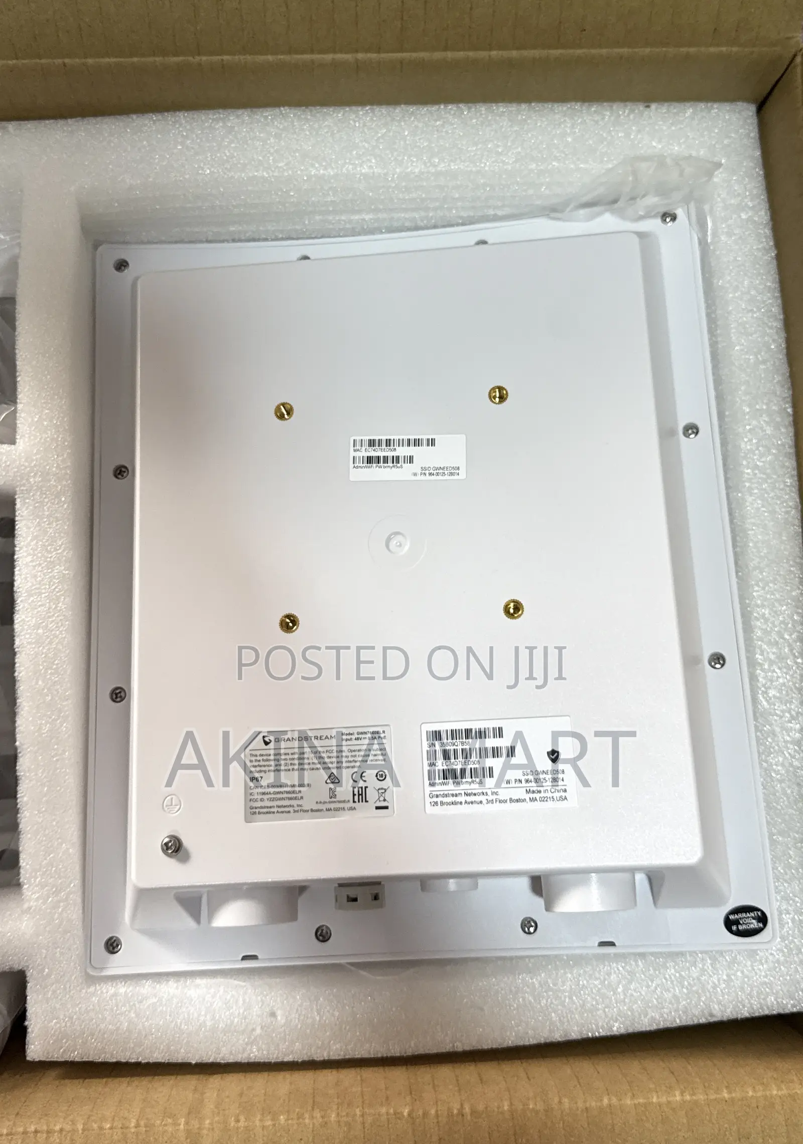 Grandstream Gwn7660elr Ax 3000 Wifi-6 Access Point