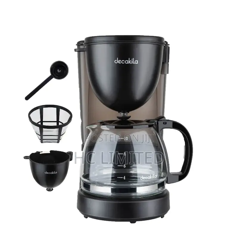 Decakila Drip Coffee Maker - 1.25l - 750w - Kecf001b