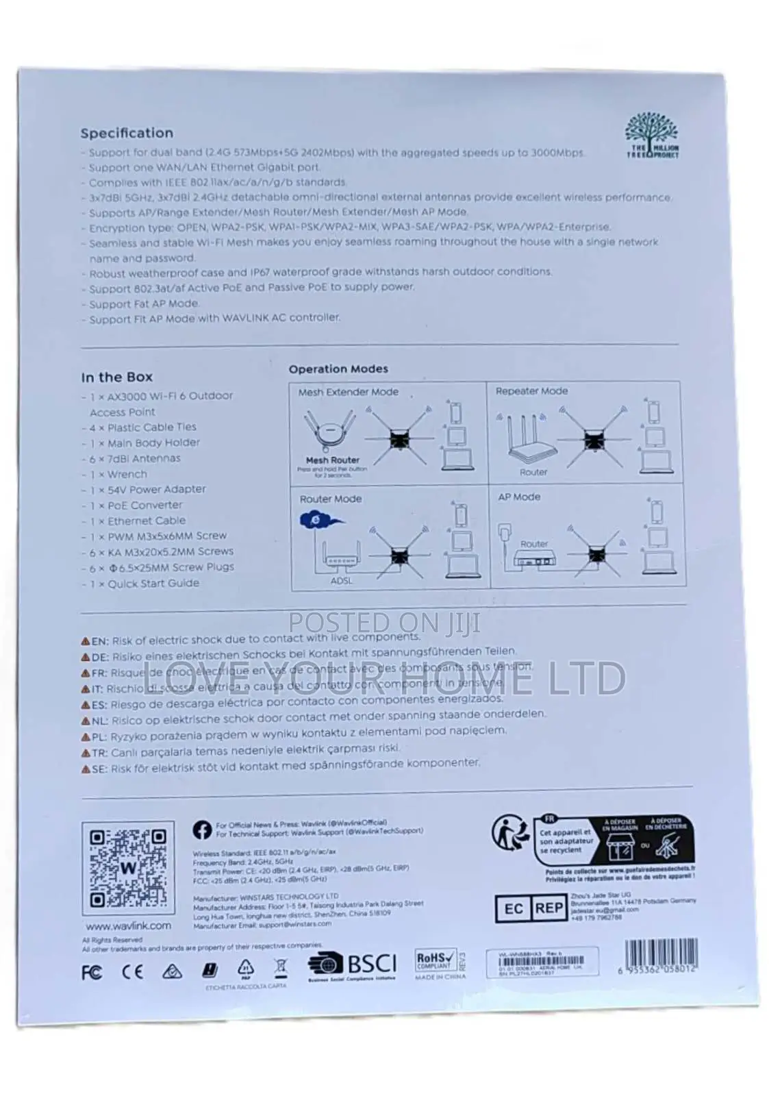 Wholesale Deal Available for Wavlink Wi-Fi 6 ( 5 PCS and Above)