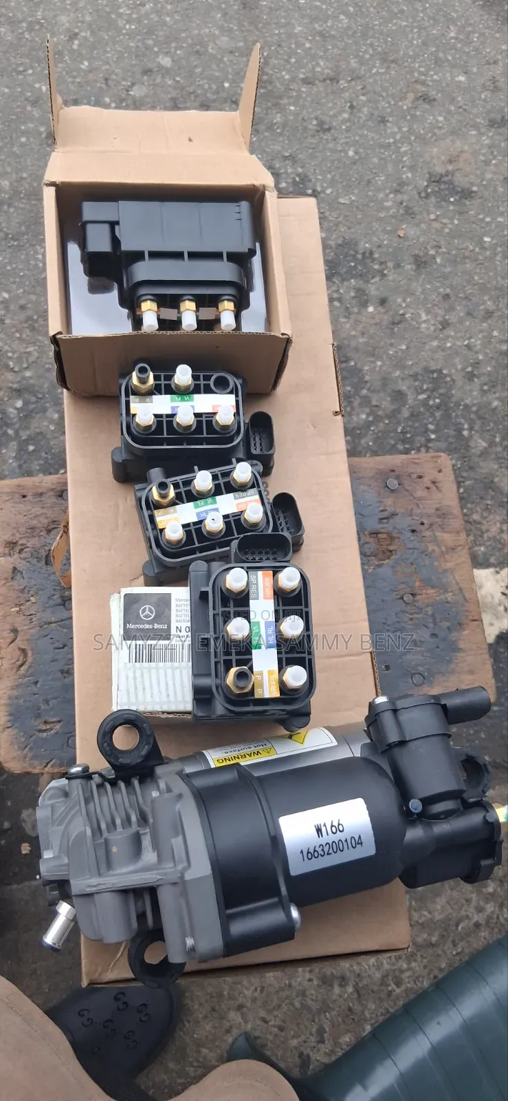 Mercedes-Benz Airmatic Air Suspension System 164 166