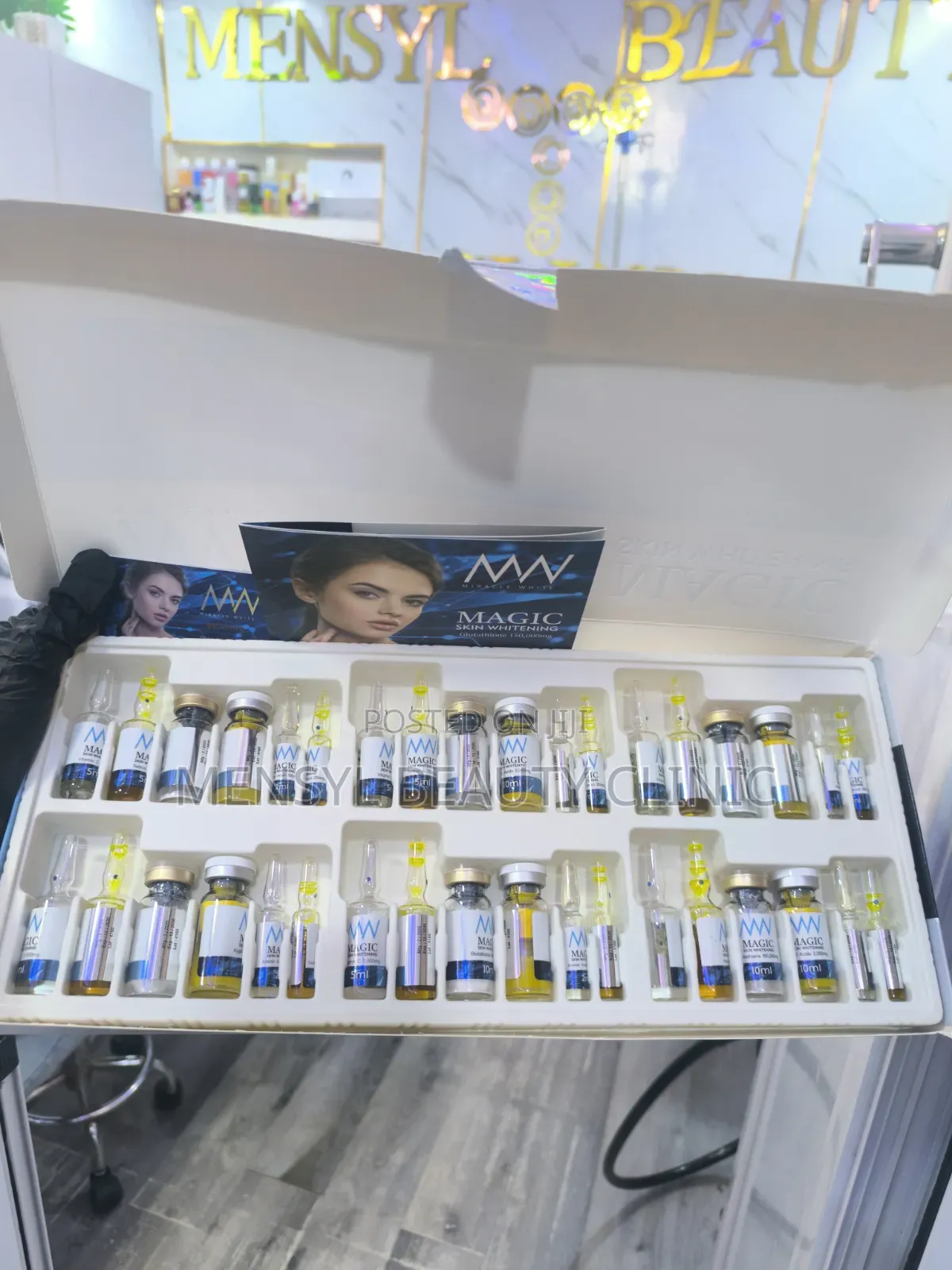 Miracle White Magic Skin Whitening Injection – 150,000mg Glutathione