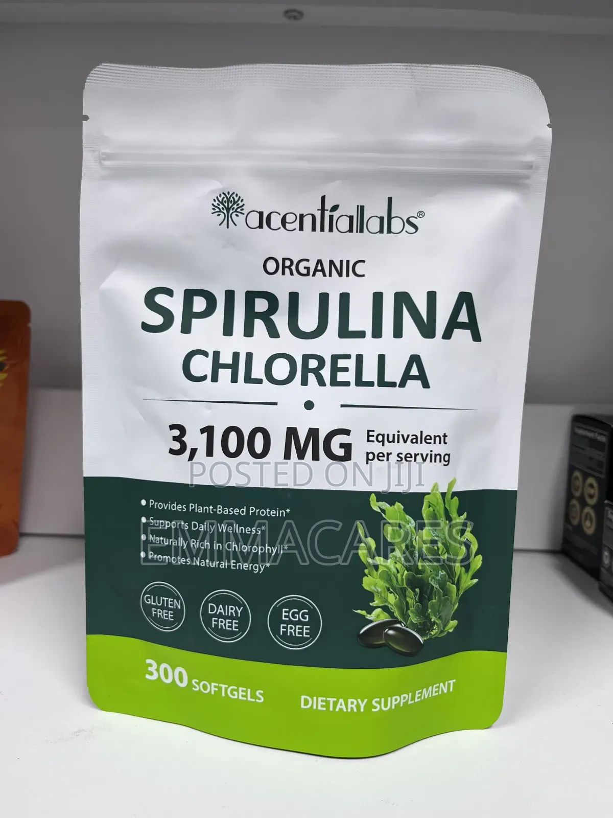 Acentiallabs Spirulina and Chorella