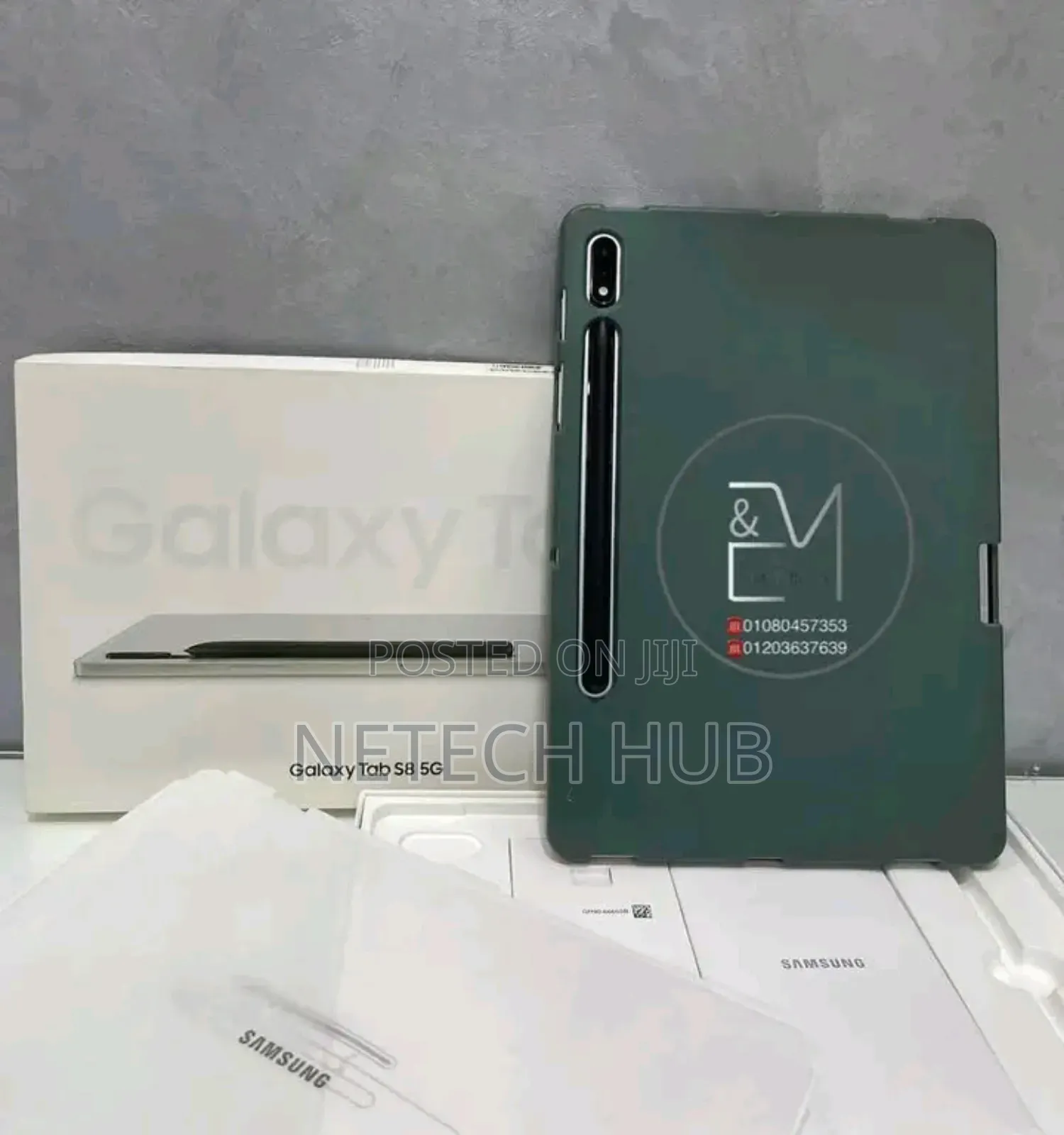 New Samsung Galaxy Tab S8 256 GB Gray