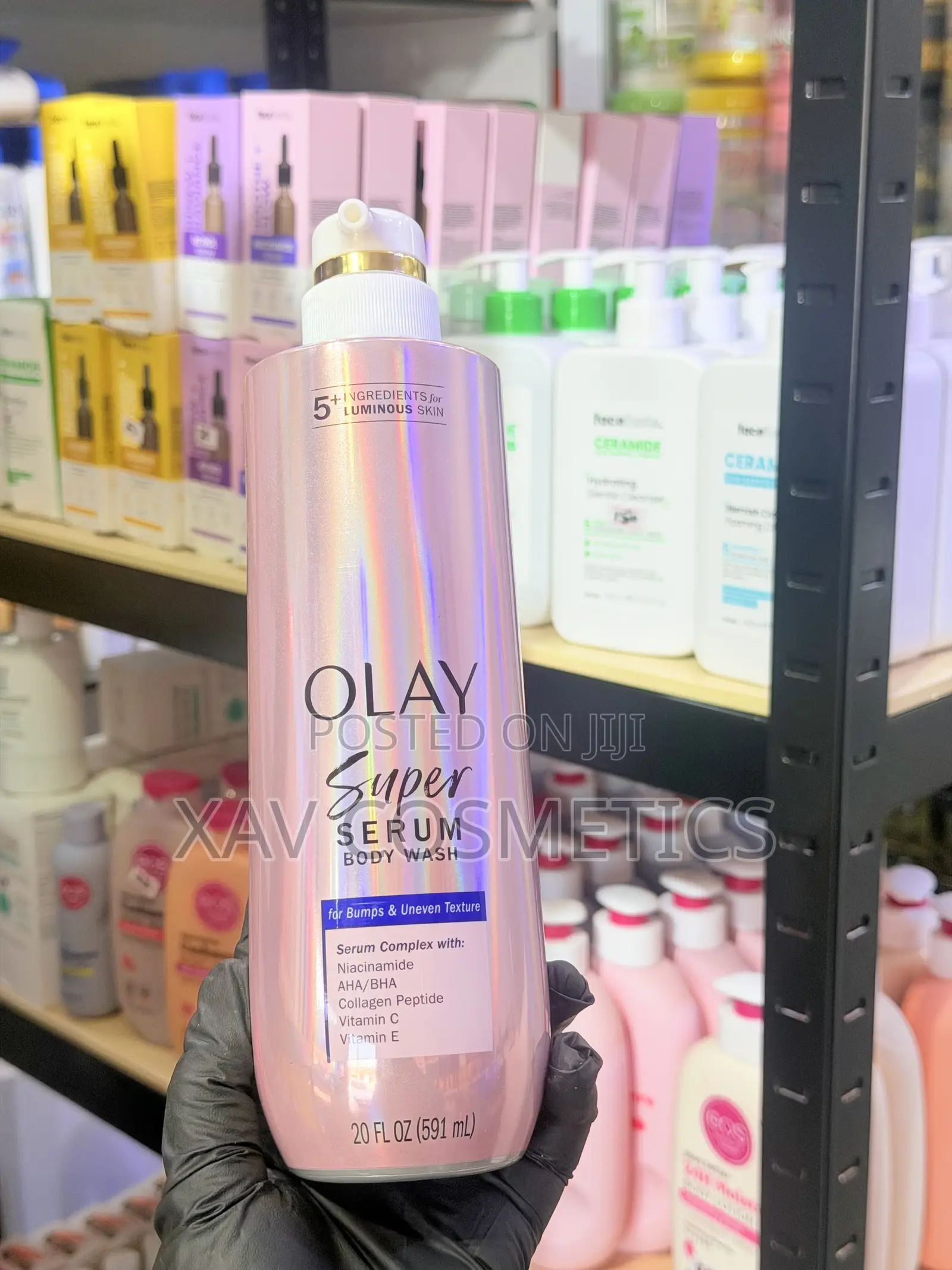 Olay Super Serum for Bumps and Uneven Texture Body Wash